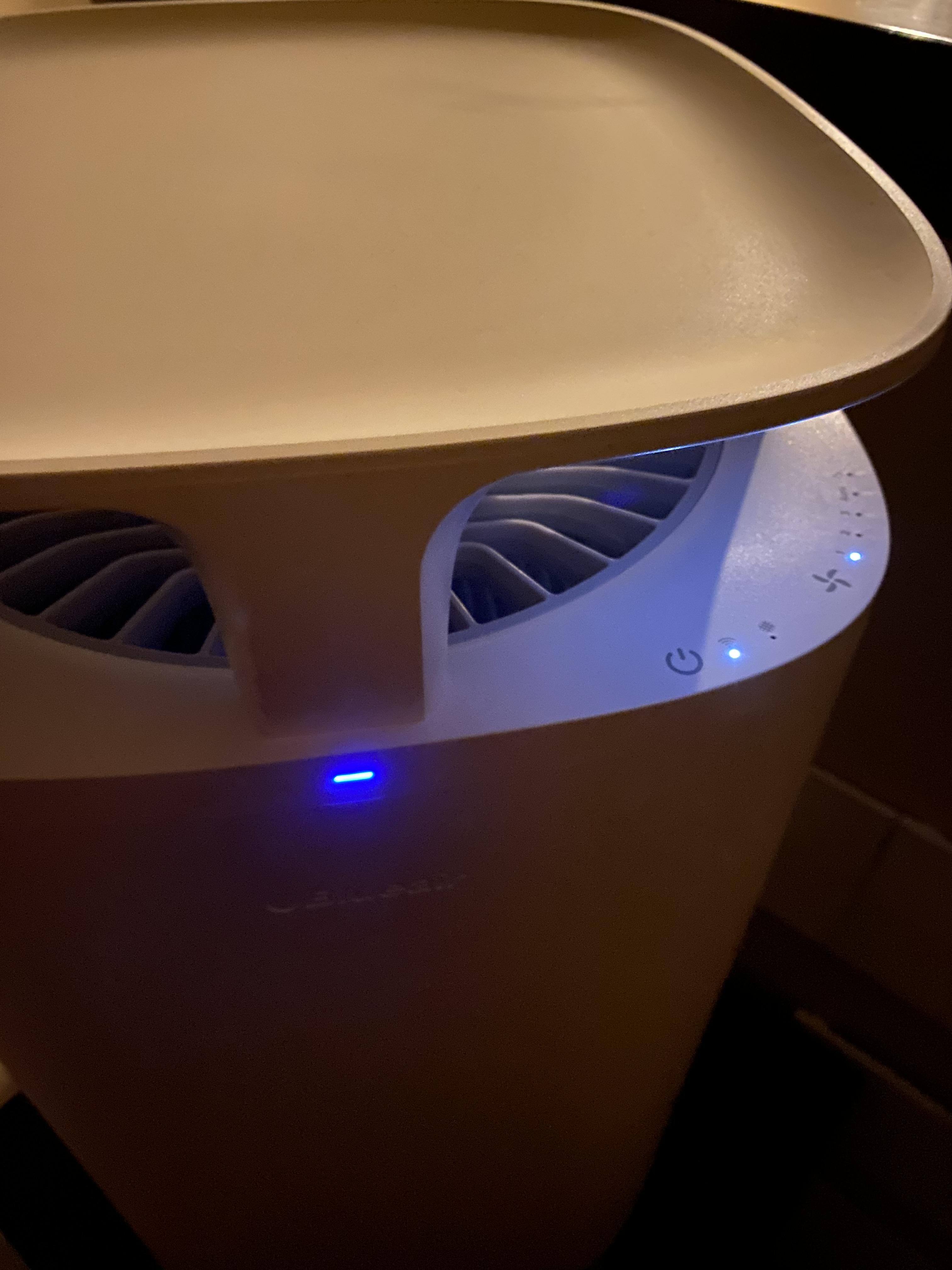 The LED indicator, click to load a larger version