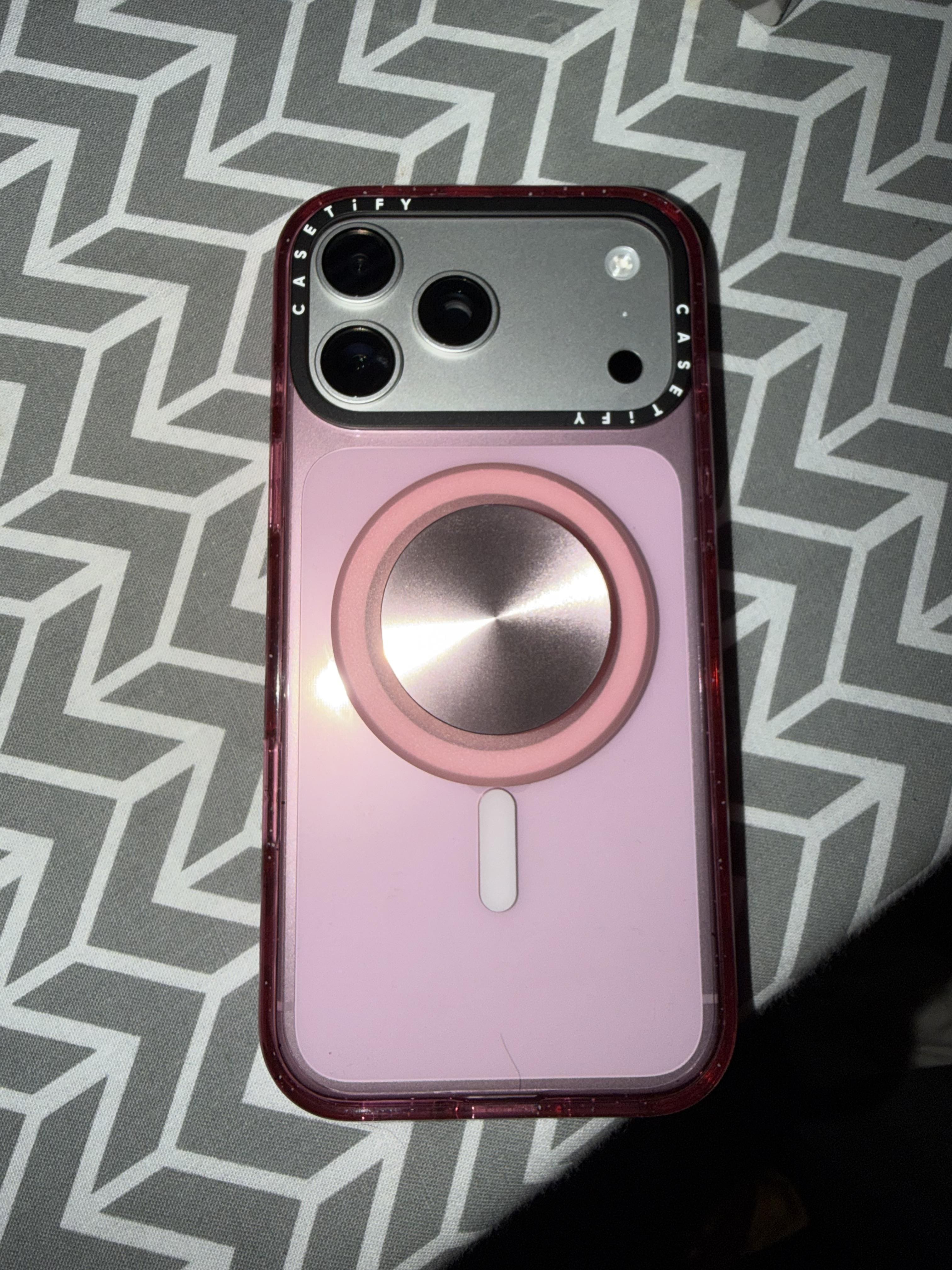 CASETiFY Apple iPhone 17 Pro Max Impact Case Pink Fizz CTF