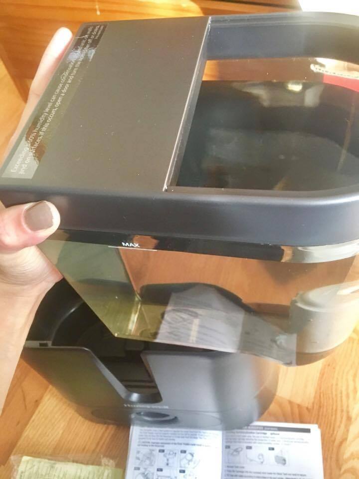 Easy to put together and add water, click to load a larger version