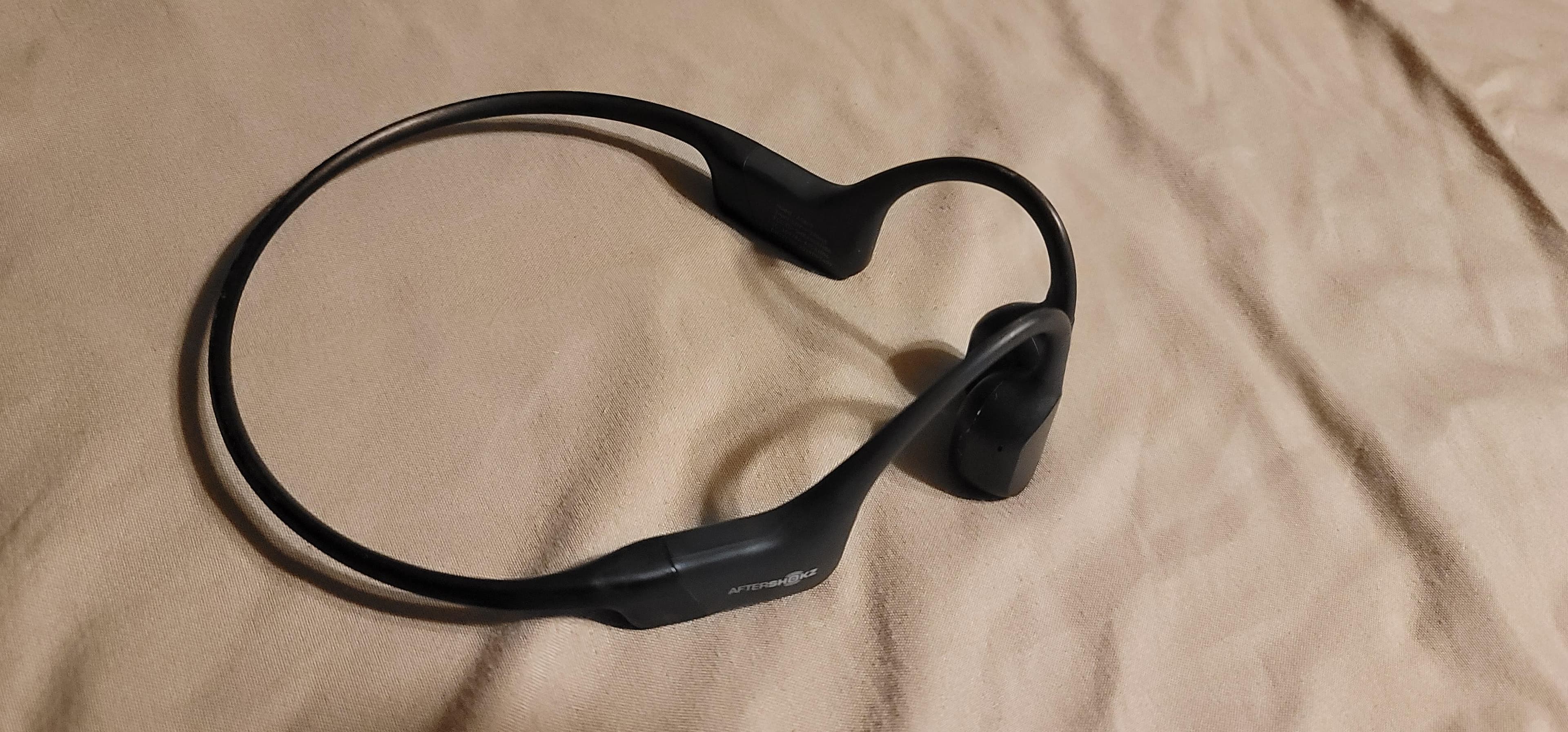 AfterShokz Aeropex Wireless Bone Conduction Open Ear Headphones