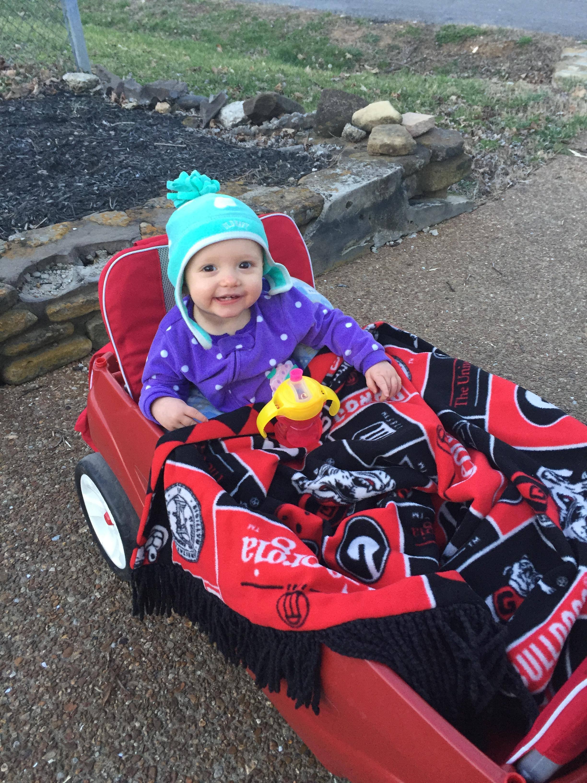 My grand daughter loves her wagon!!, click to load a larger version