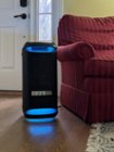 Standing next to chair for size comparison. Also light demo., click to load a larger version