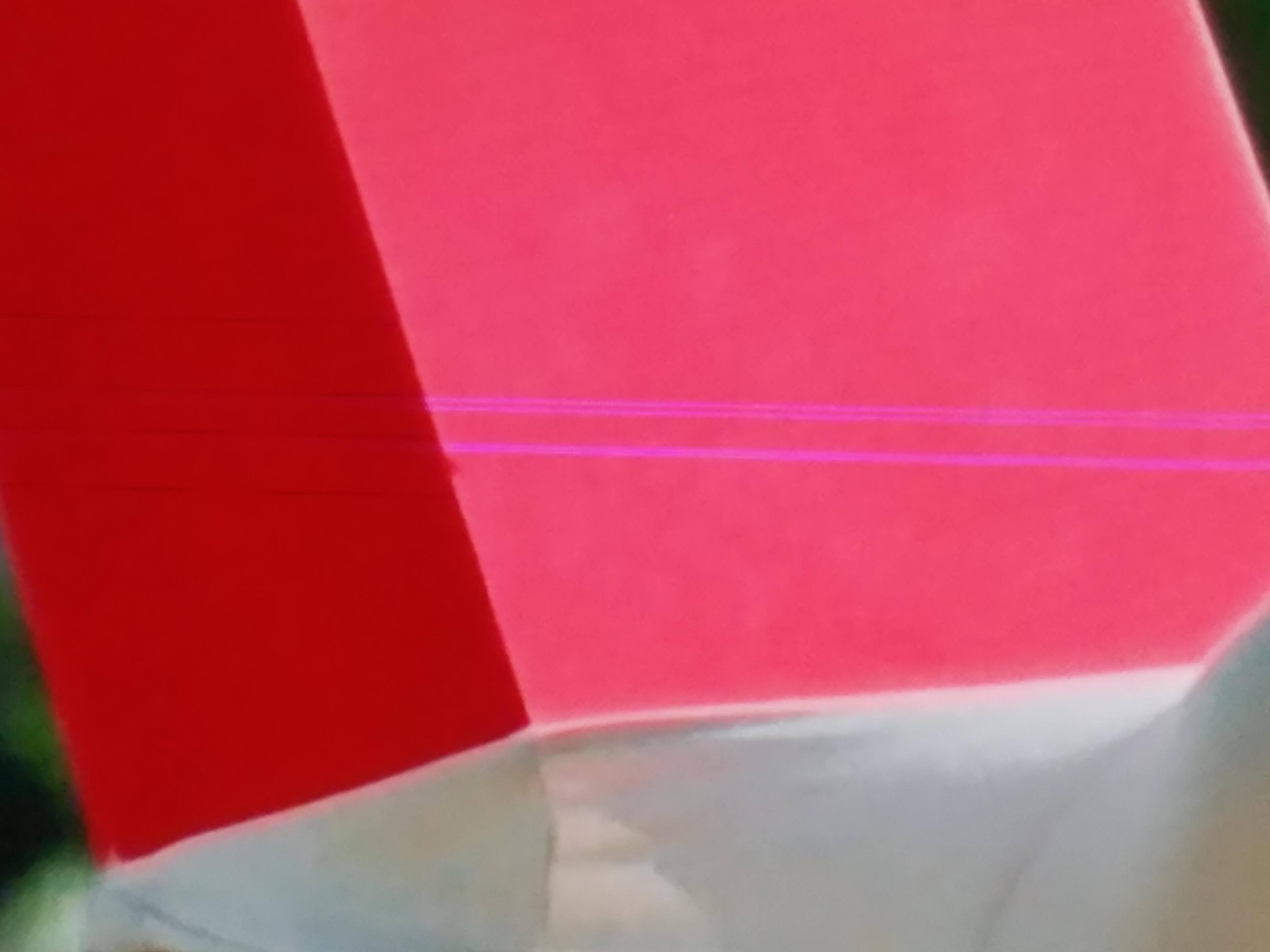 Horizontal Lines - center of the TV, click to load a larger version