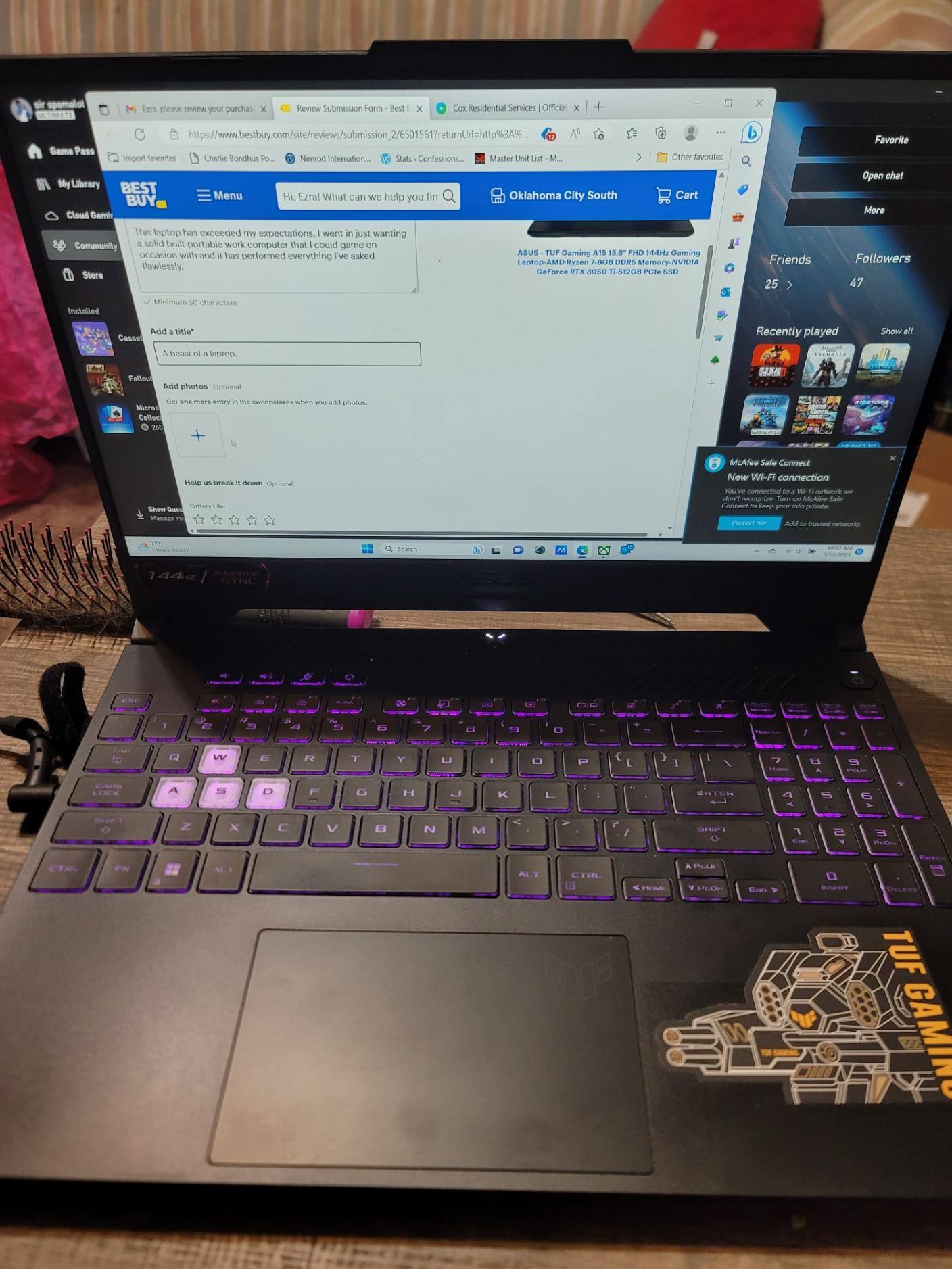 Customer provided, click to load a larger version