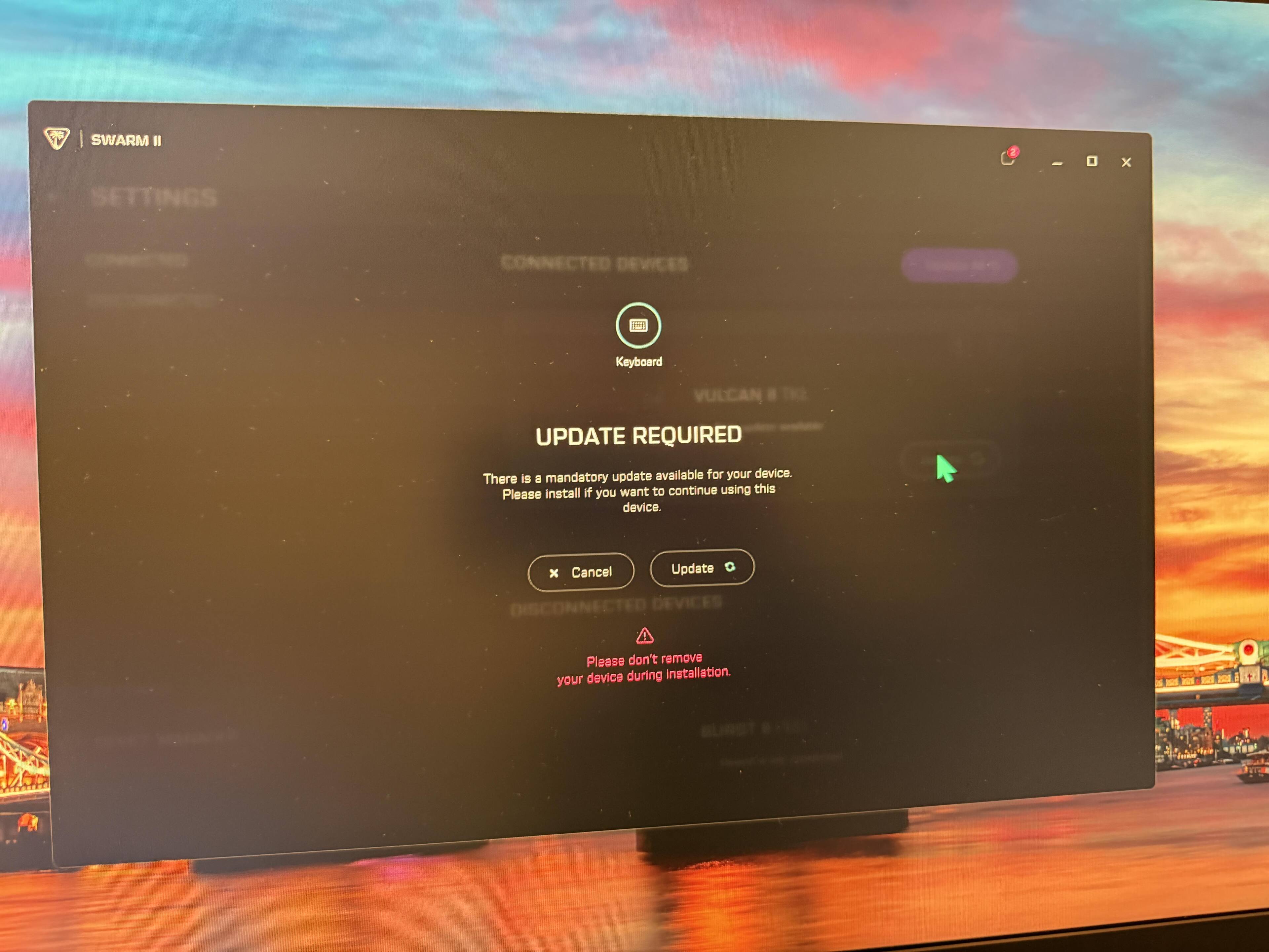 Forces you to make necessary updates, click to load a larger version