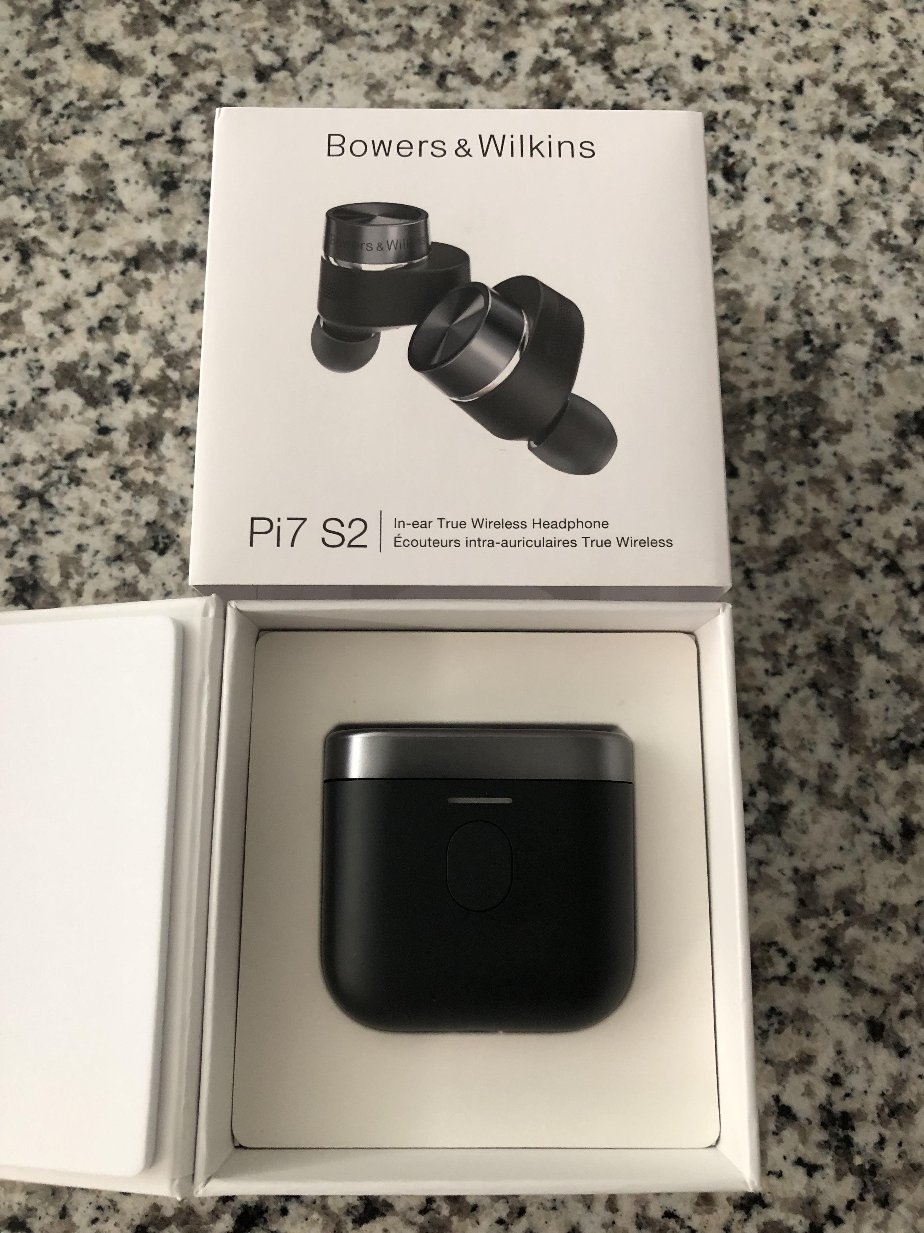 Bowers & Wilkins Pi7 S2 ブラック　美品 Pi7 S2 - Flagship noise-cancelling True Wireless earbuds | Bowers