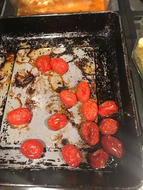 Roasted Carmelized Cherry Tomatoes, click to load a larger version