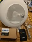 Lamp installed in socket of fixture, click to load a larger version