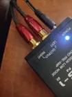 Phono Preamp with Audioquest Golden Gate Cables, click to load a larger version