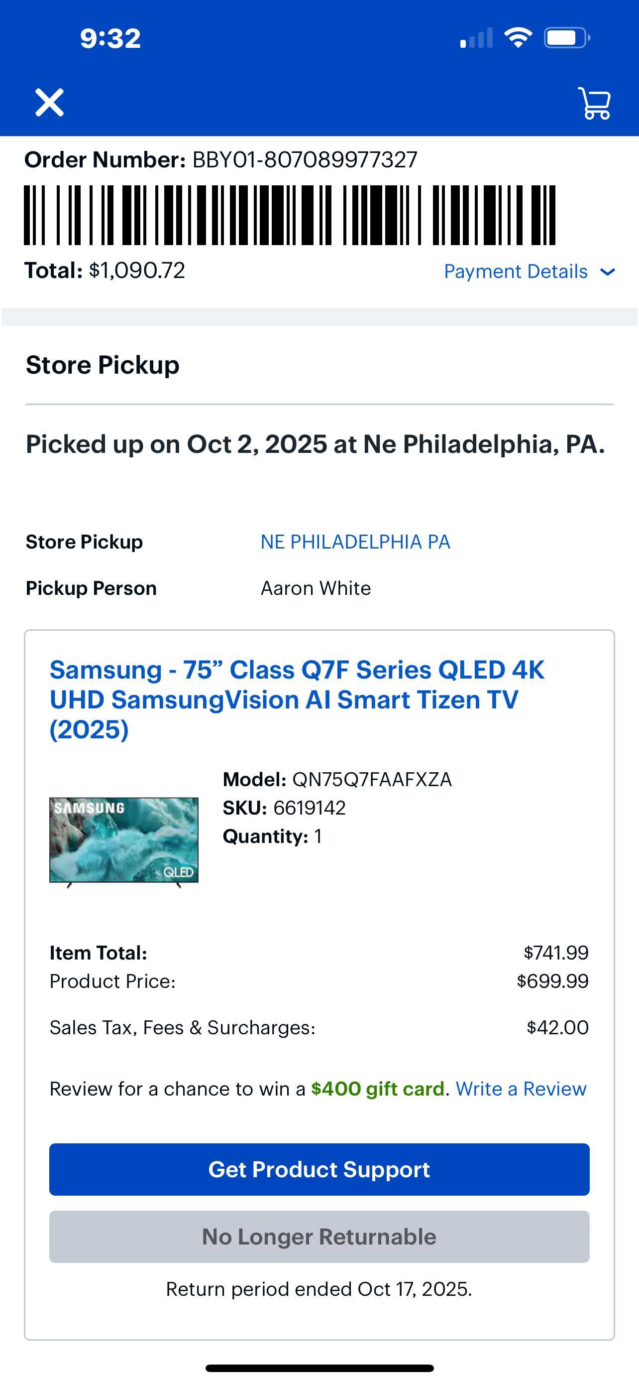 Customer provided, click to load a larger version