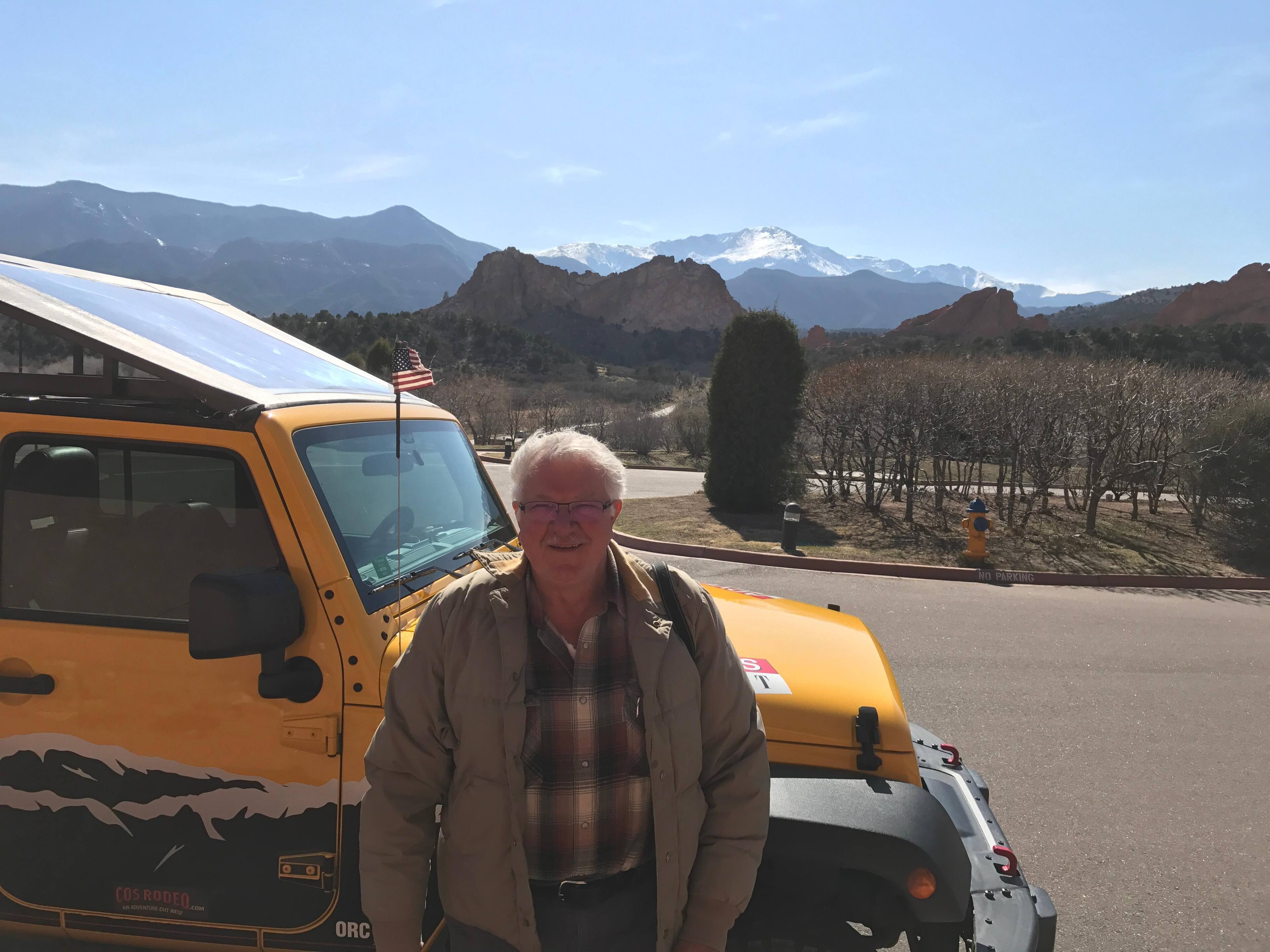 Me and Garden of the Gods., click to load a larger version