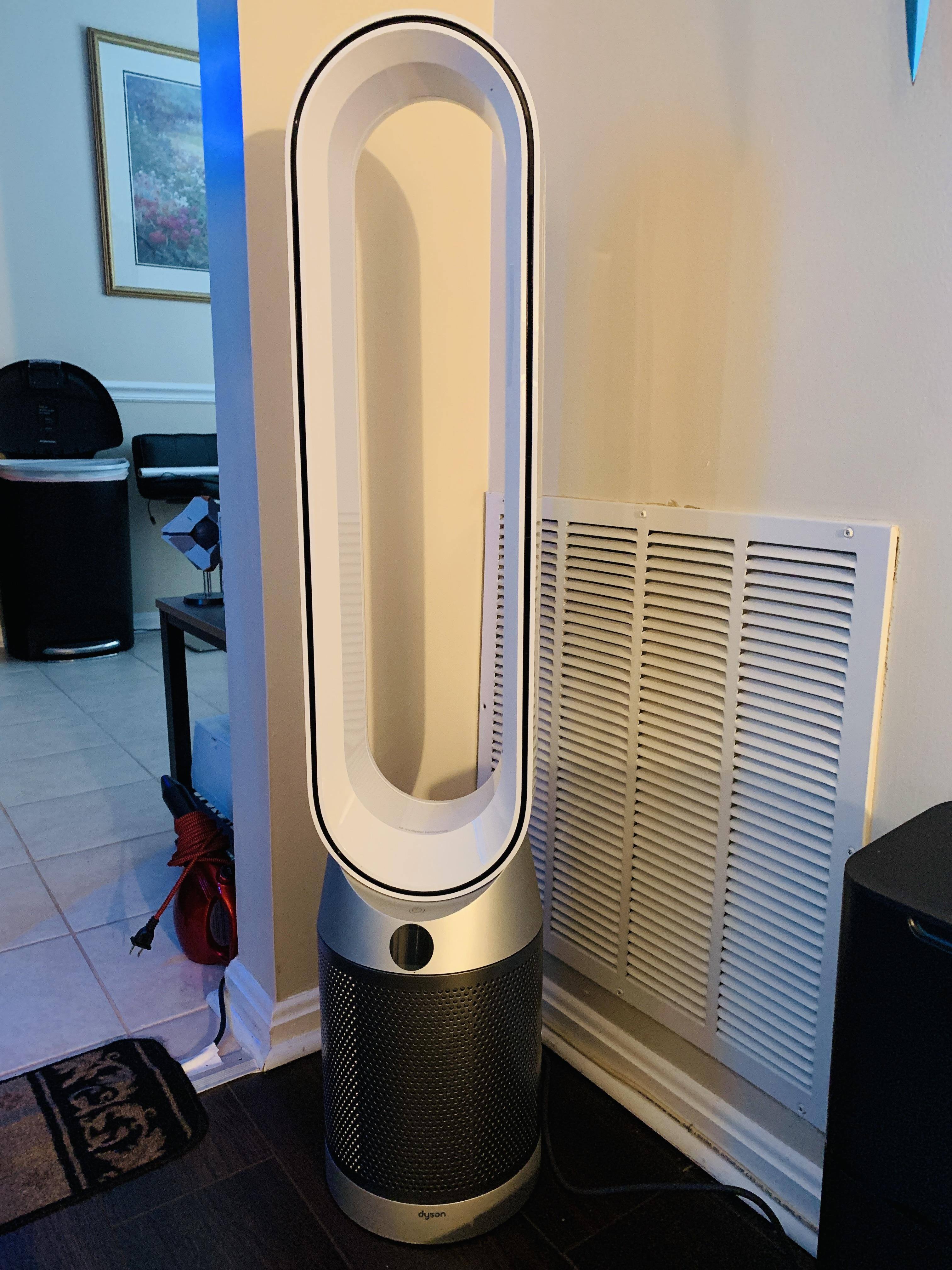 Dyson ダイソンPurifier Cool Autoreact TP7AWN Dyson Purifier Hot+Cool HP07 Purifier Heater and Fan - QVC.com