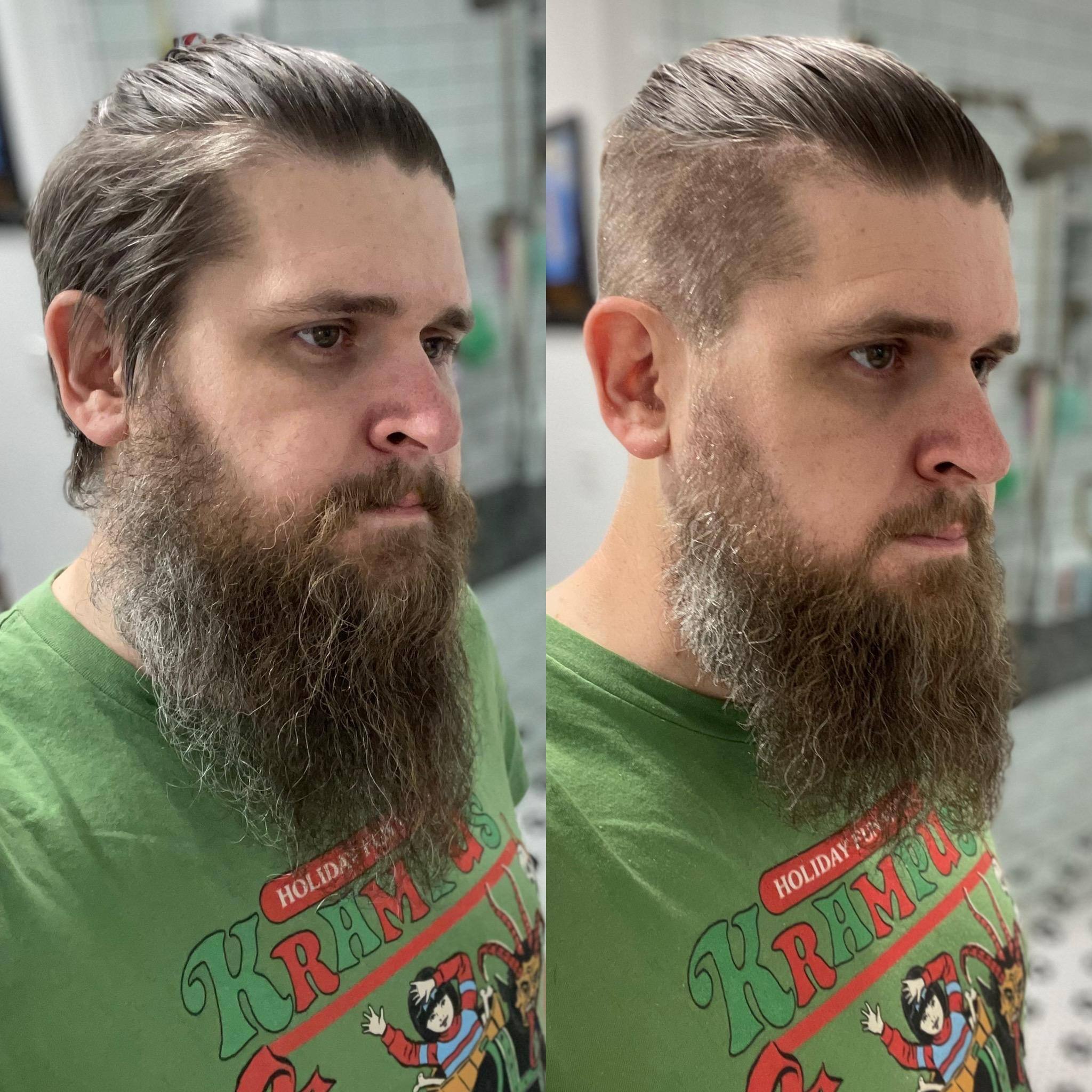 Before and after, click to load a larger version