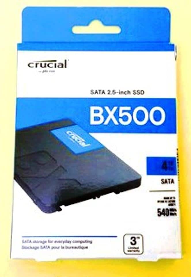 Crucial BX500 4TB Internal SSD SATA CT4000BX500SSD1 - Best Buy