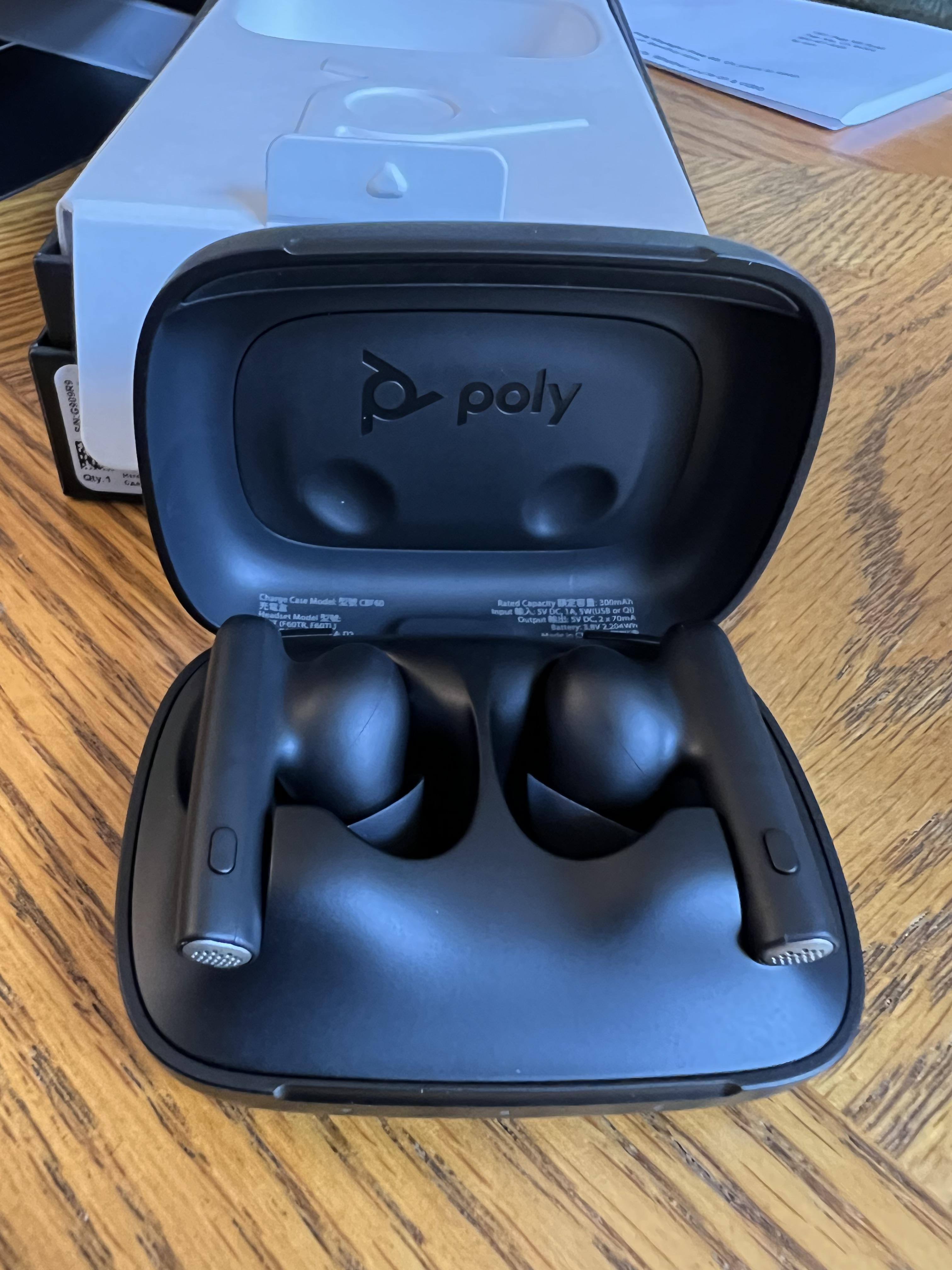 Earbuds open, click to load a larger version