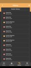 History shown in the app, I can see when it checks to feed and how often the food is still full., click to load a larger version