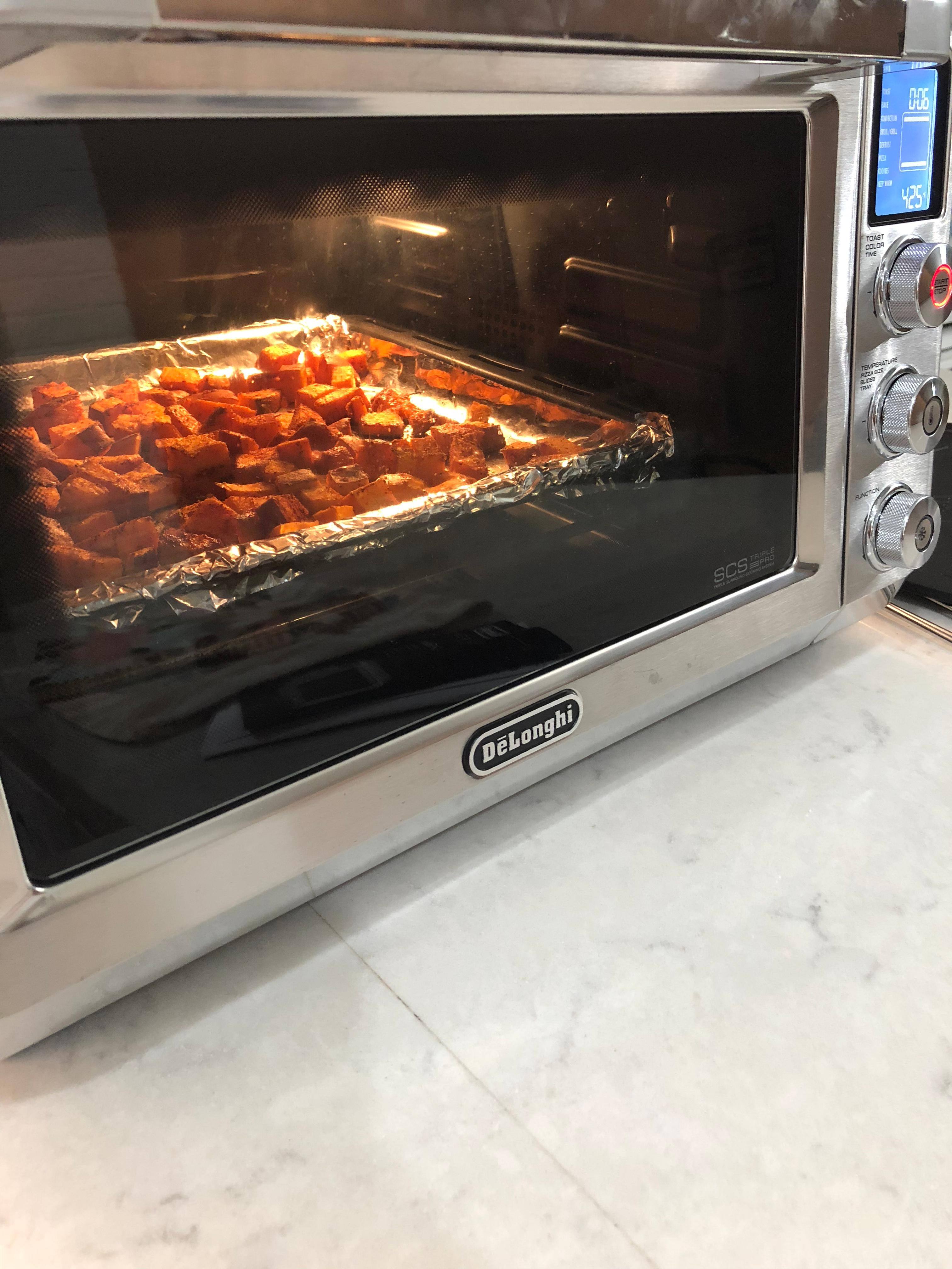 Roasted sweet potatoes, click to load a larger version