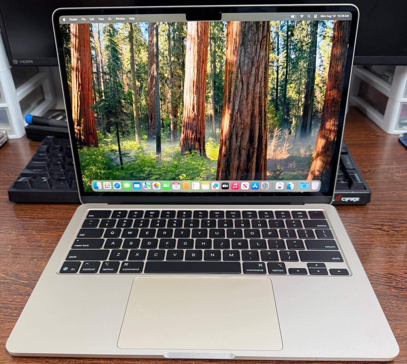 Apple Geek Squad Certified Refurbished MacBook Air 15 inch Laptop