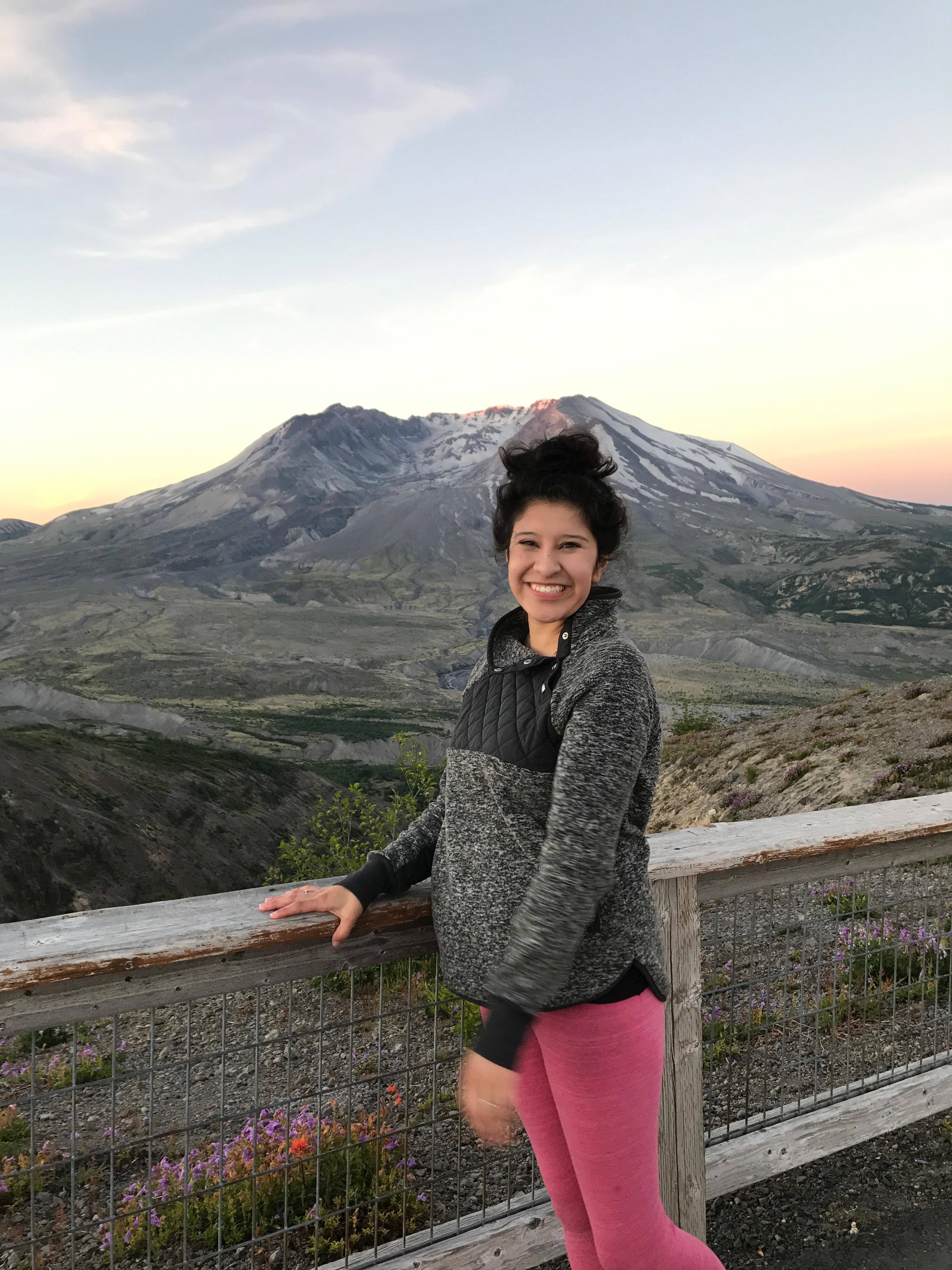 My first pictures as an iPhone user at mt st Helen, click to load a larger version