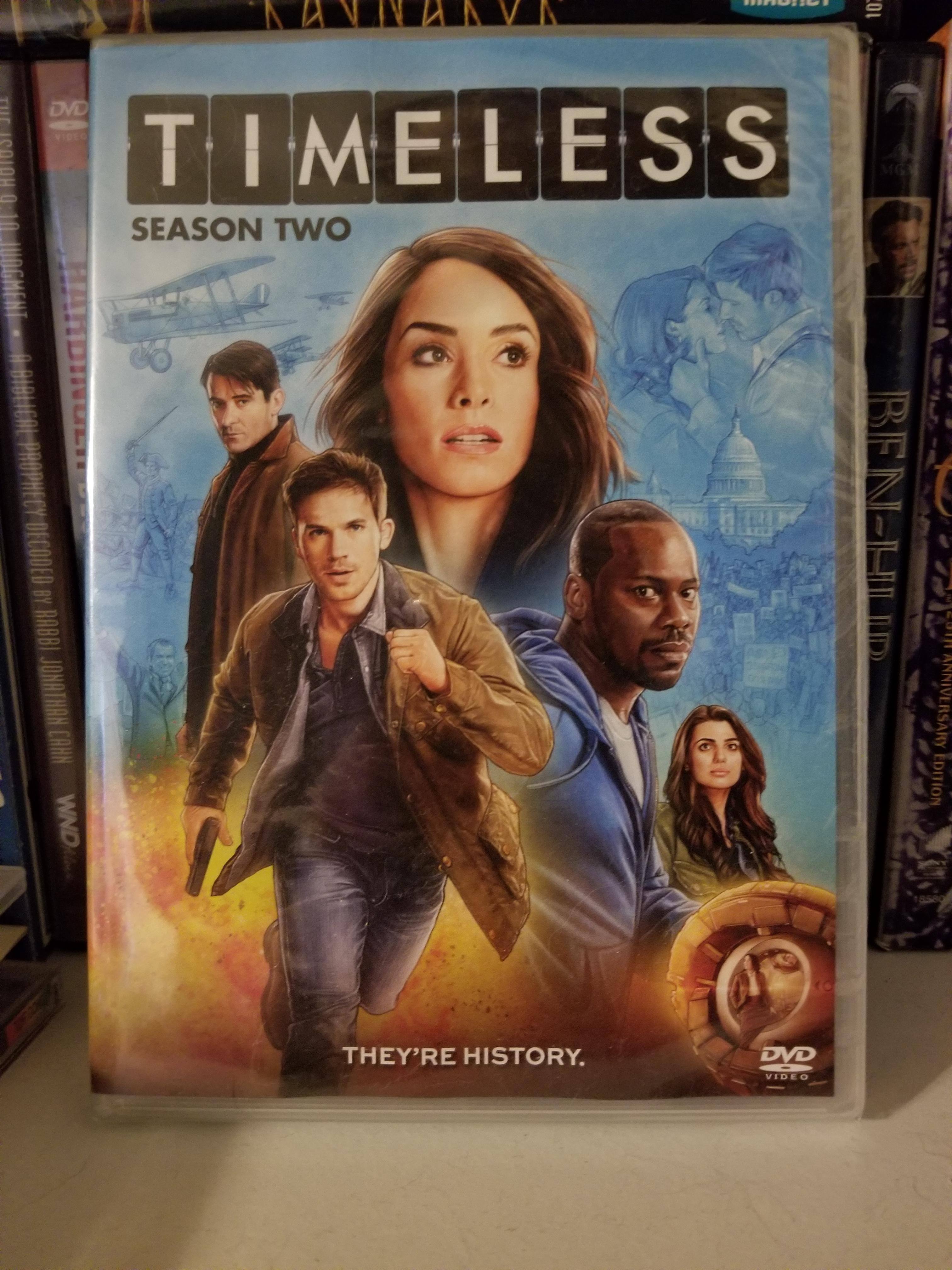 Timeless DVD, click to load a larger version