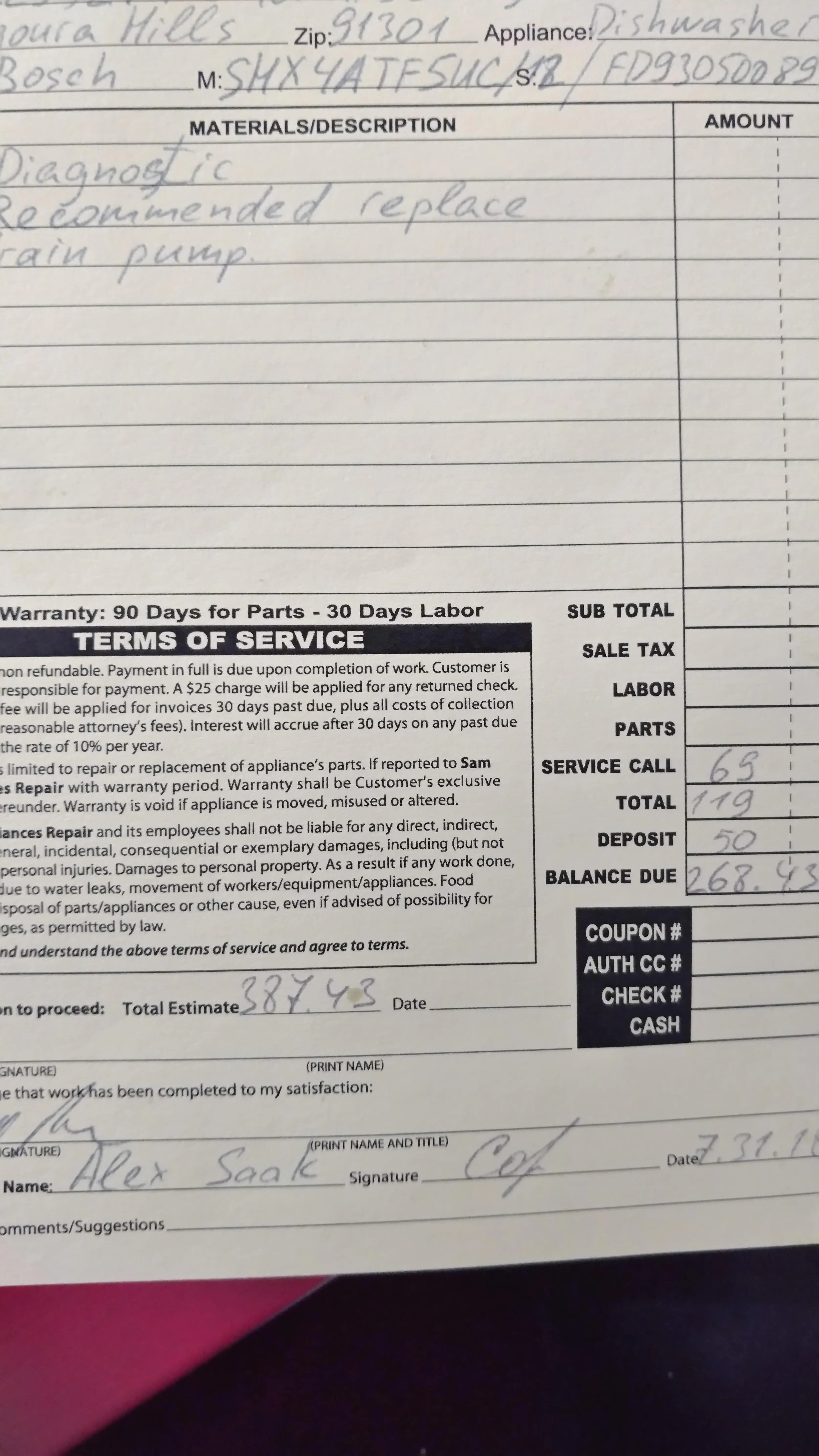 Customer provided image, click to load a larger version