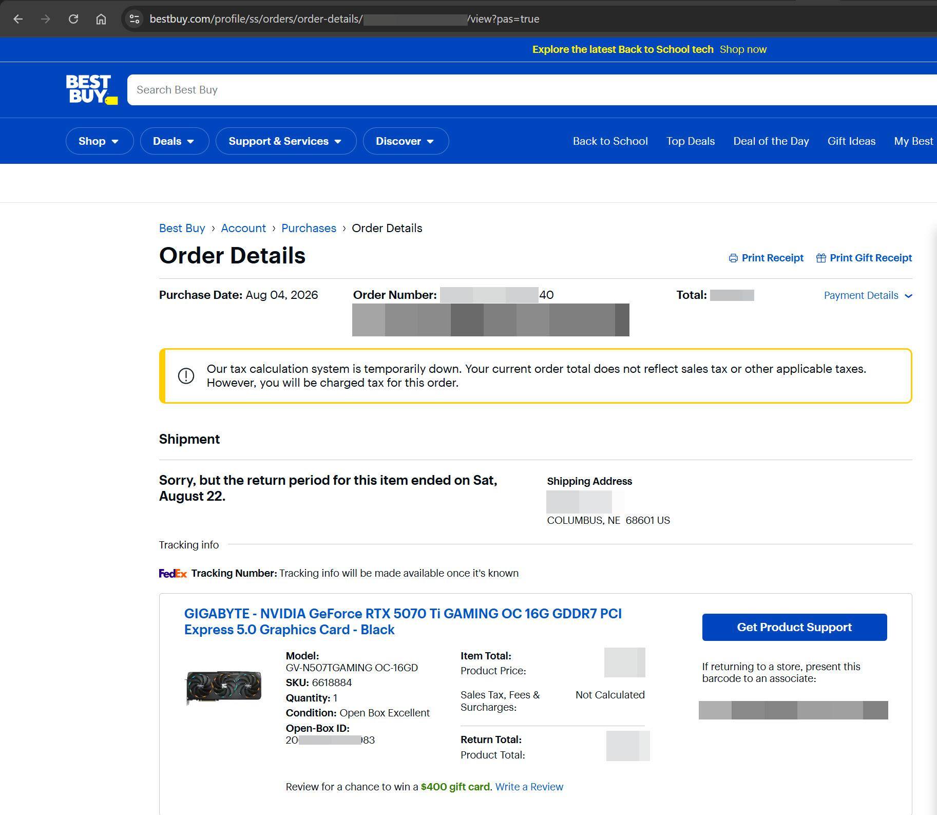 Customer provided image, click to load a larger version