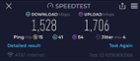 This 1.5/1.7gb speedtest result is from a _phone_! An S22 Ultra to be exact. This Archer BE11000 Pro is crazy fast., click to load a larger version