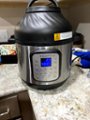 Instant Pot 8 Qt. Silver Duo Crisp Air Fryer with EPC Combo 140-0021-01 -  The Home Depot