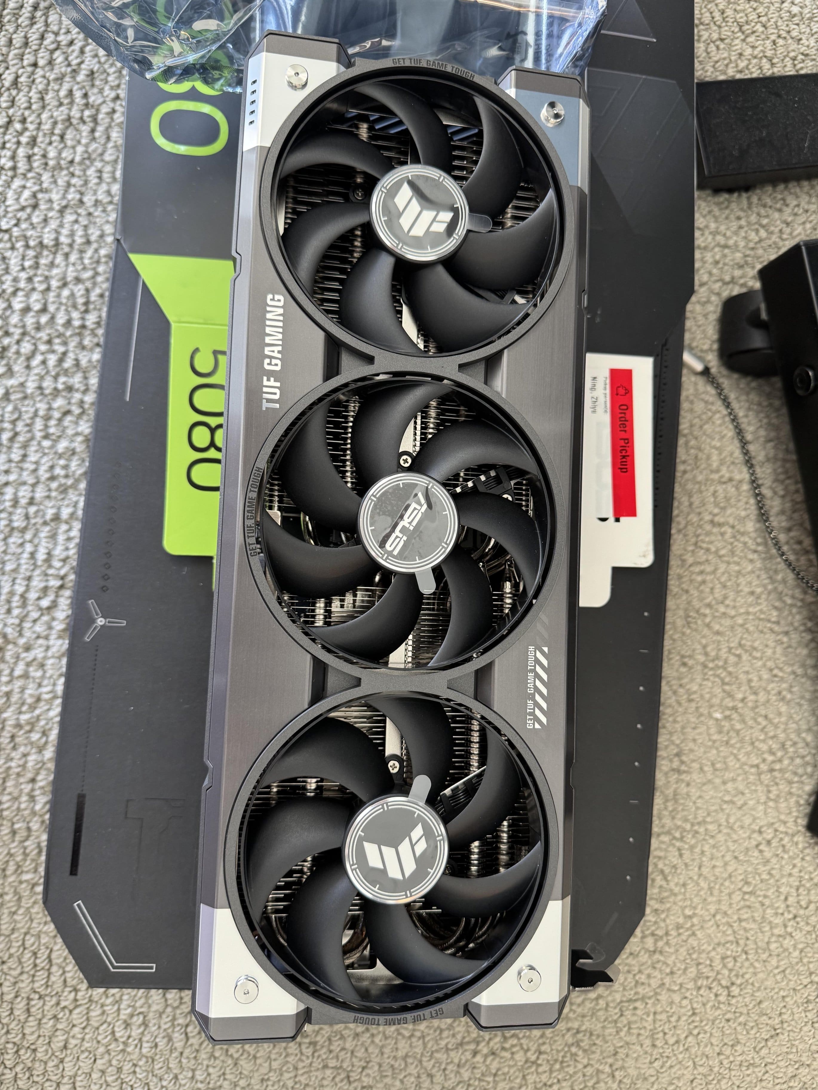 ASUS TUF Gaming NVIDIA GeForce RTX 5080 16GB GDDR7 PCI