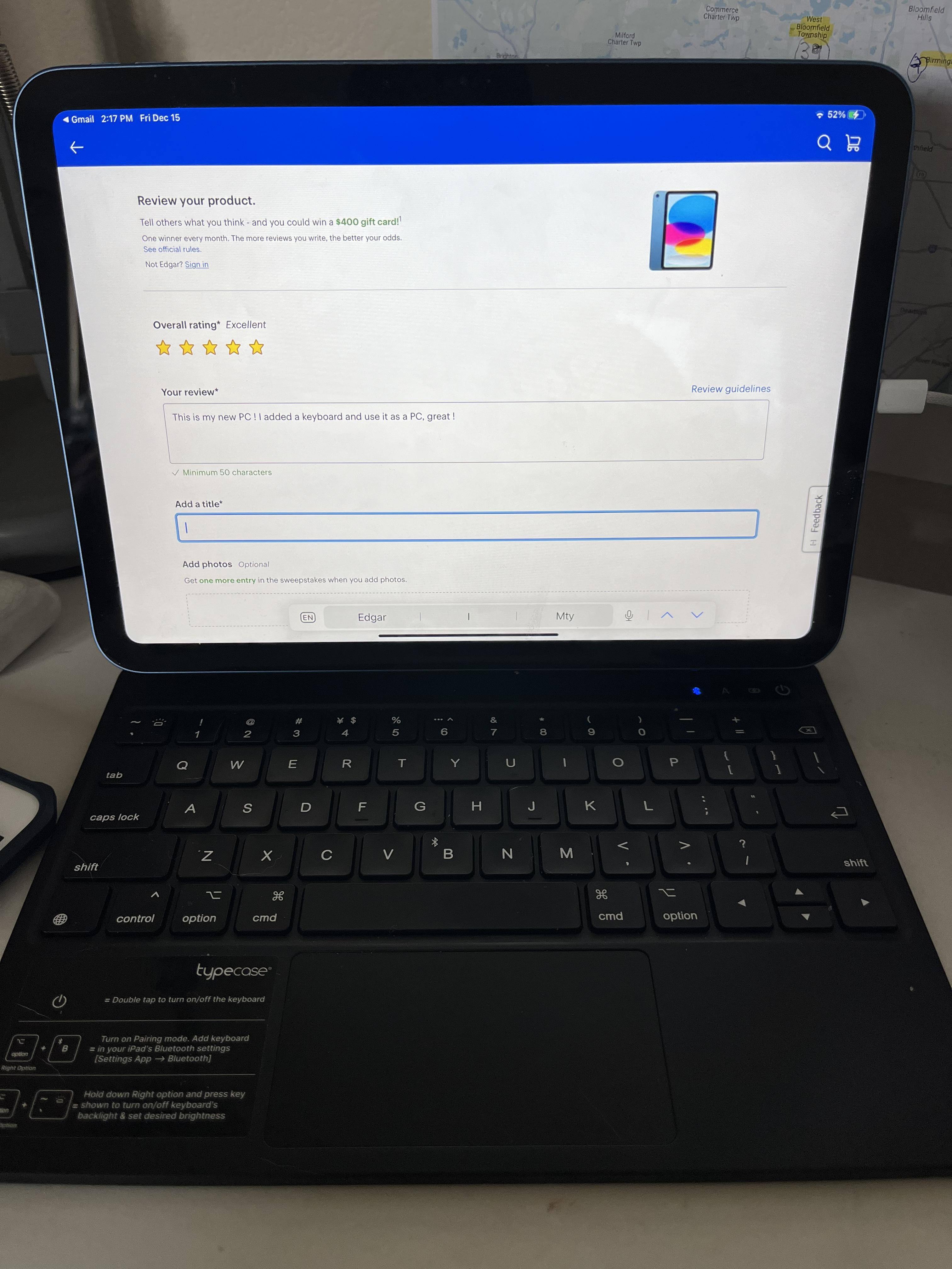 Customer provided, click to load a larger version