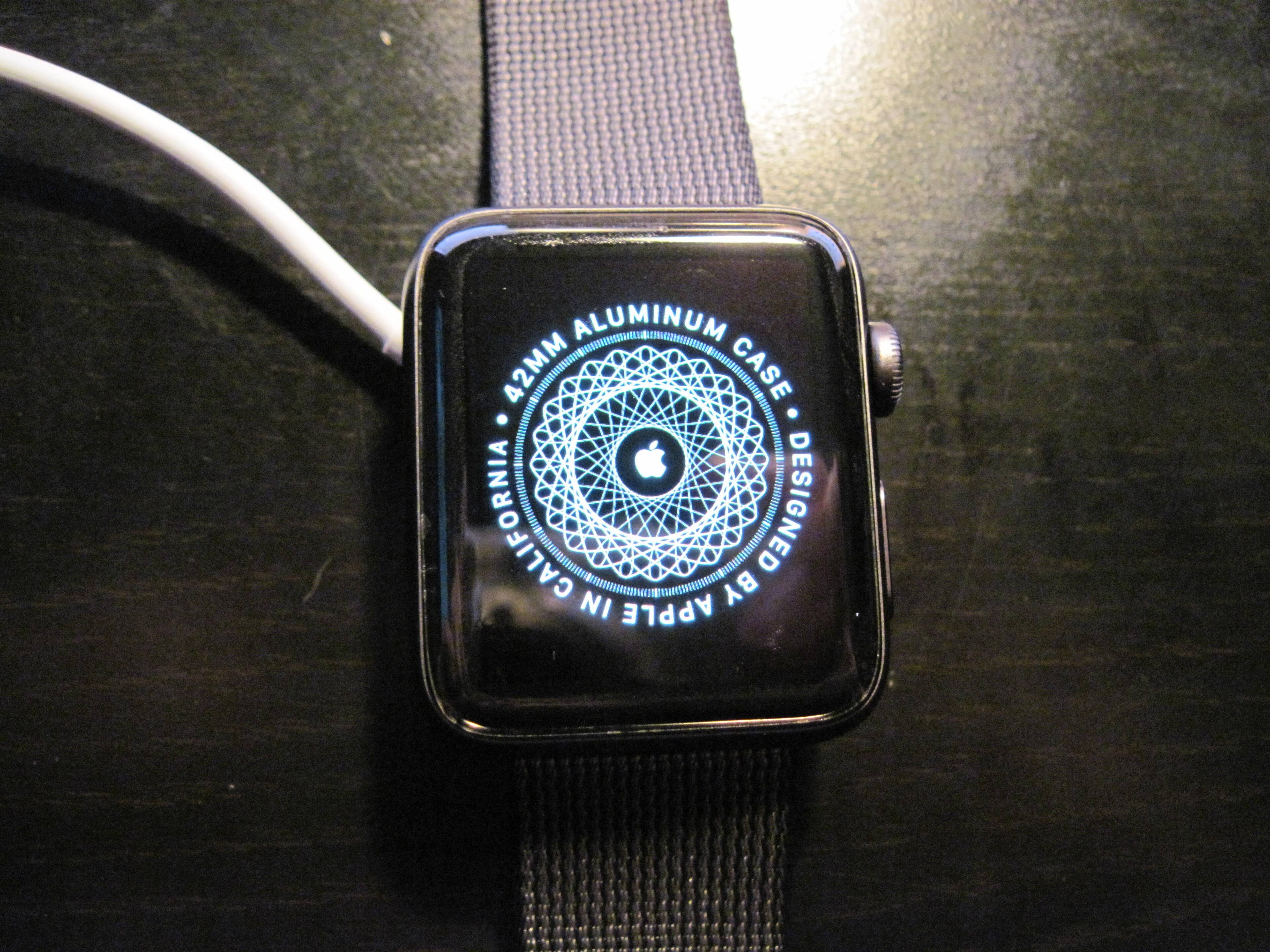 Screen protector on it and charging, click to load a larger version