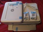 Printer just out of box, accessories, click to load a larger version