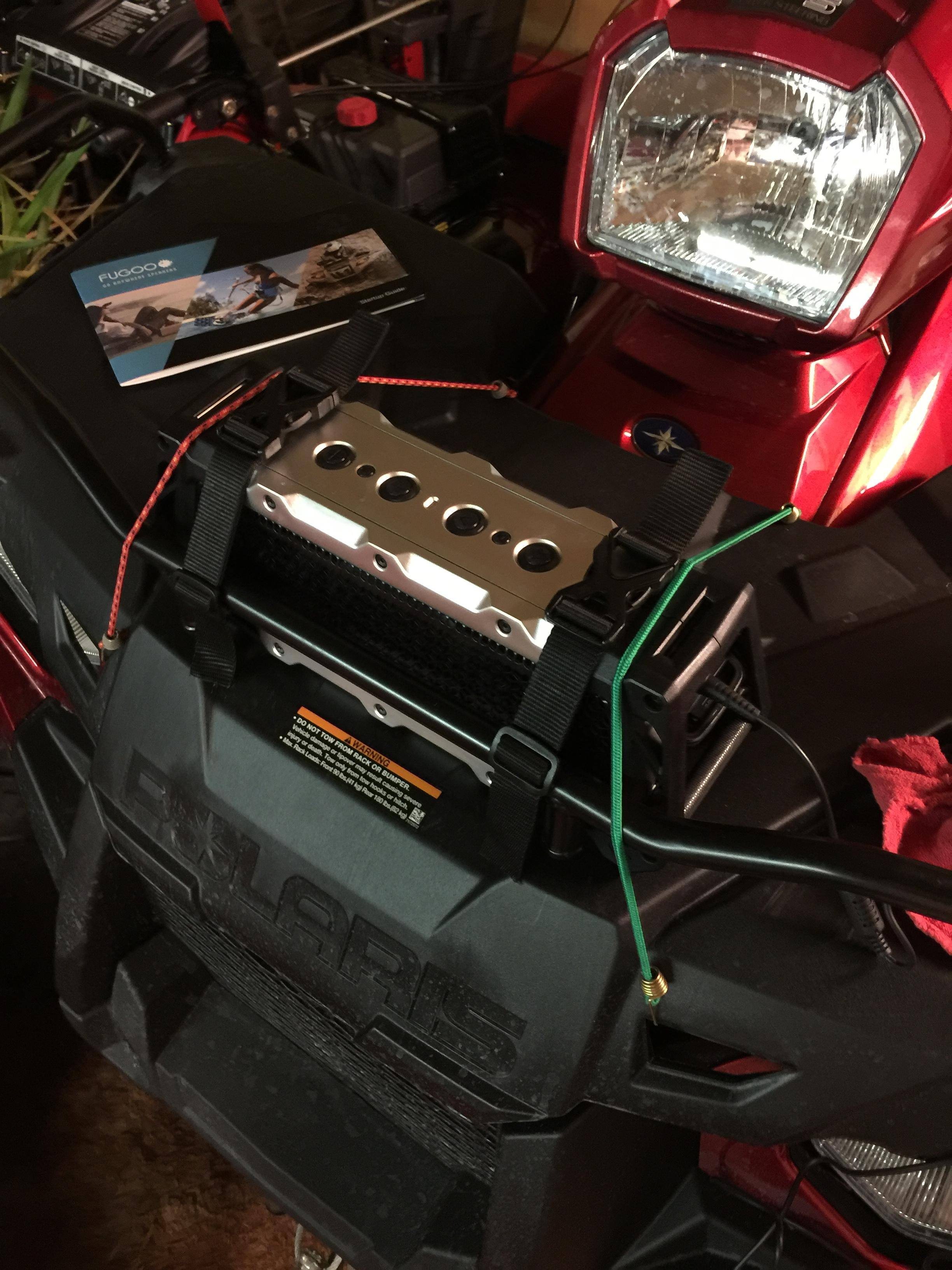 On the front rack ready to ROCK!, click to load a larger version