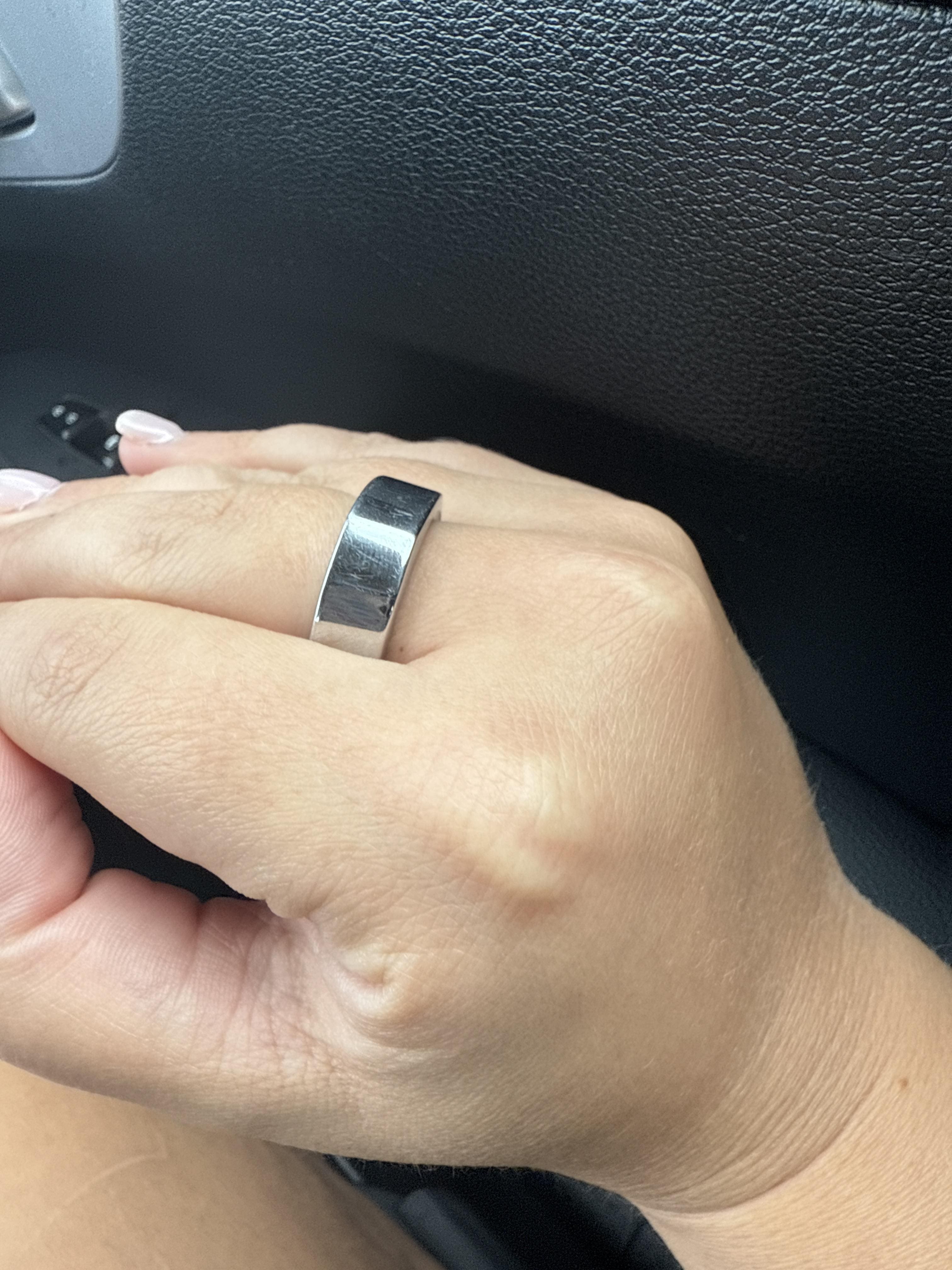 Oura Ring Gen3 Heritage Size Before You Buy Size 8 Silver (2021
