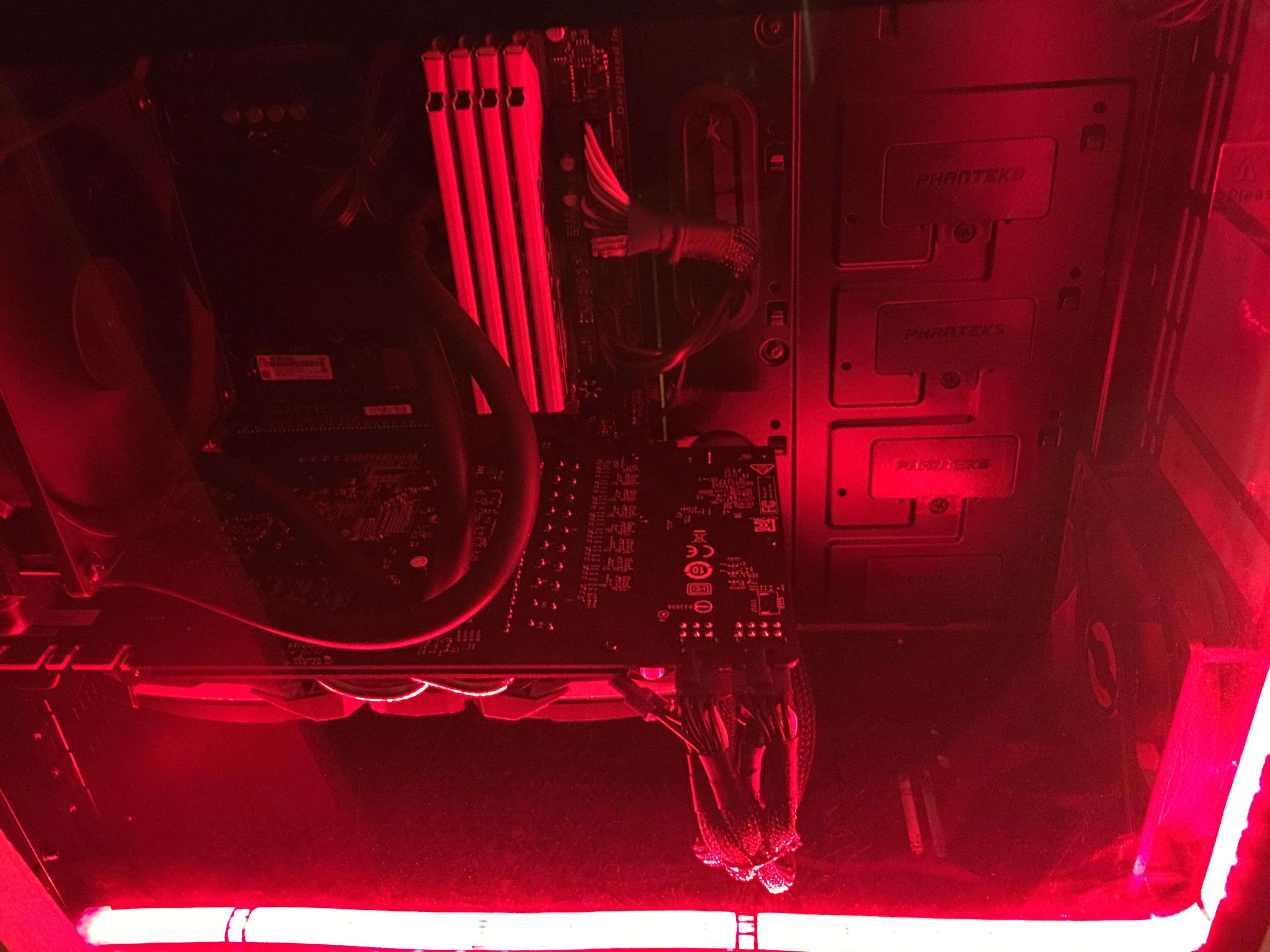 CyberPowerPC Gamer Panzer Desktop Intel Core i7 7700K 32GB Memory