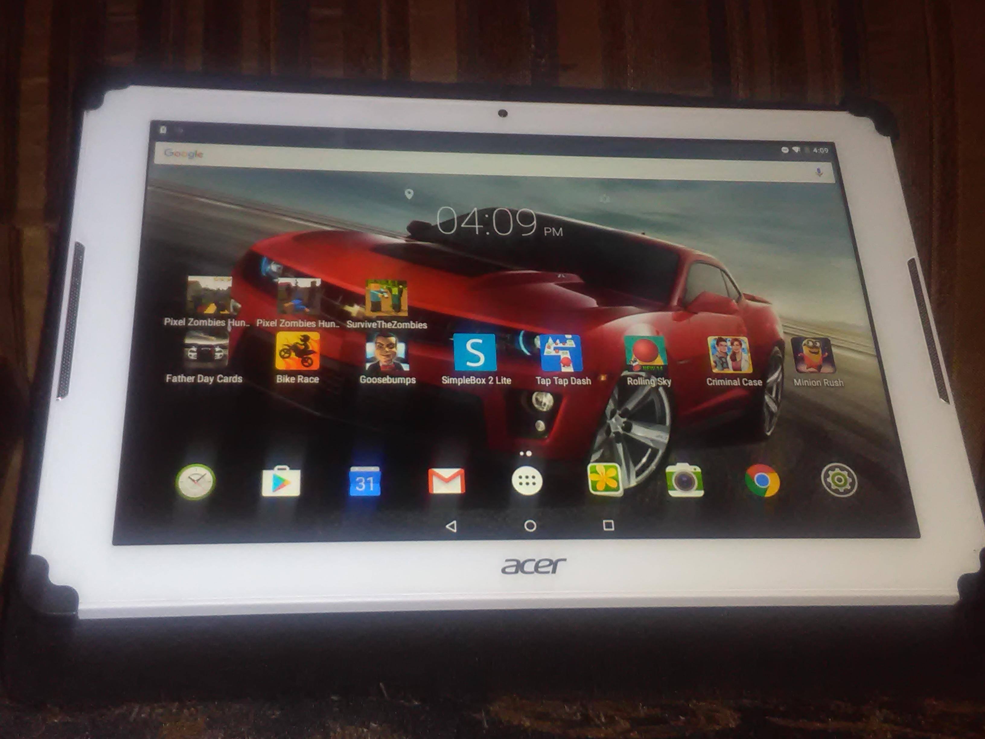 Plenty of storage for apps and games, click to load a larger version