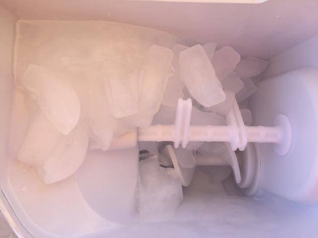 frozen block that will not be broken up, click to load a larger version