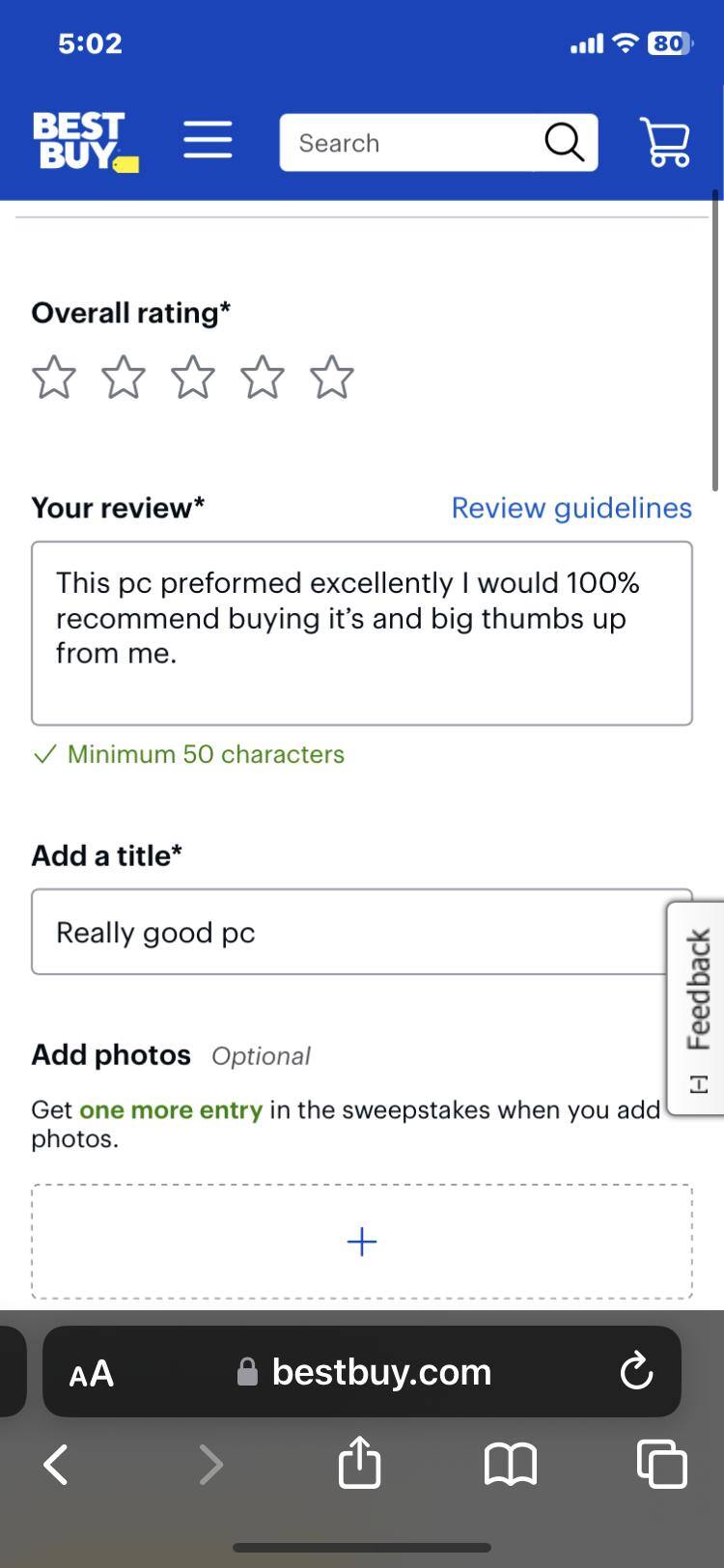 Customer provided, click to load a larger version