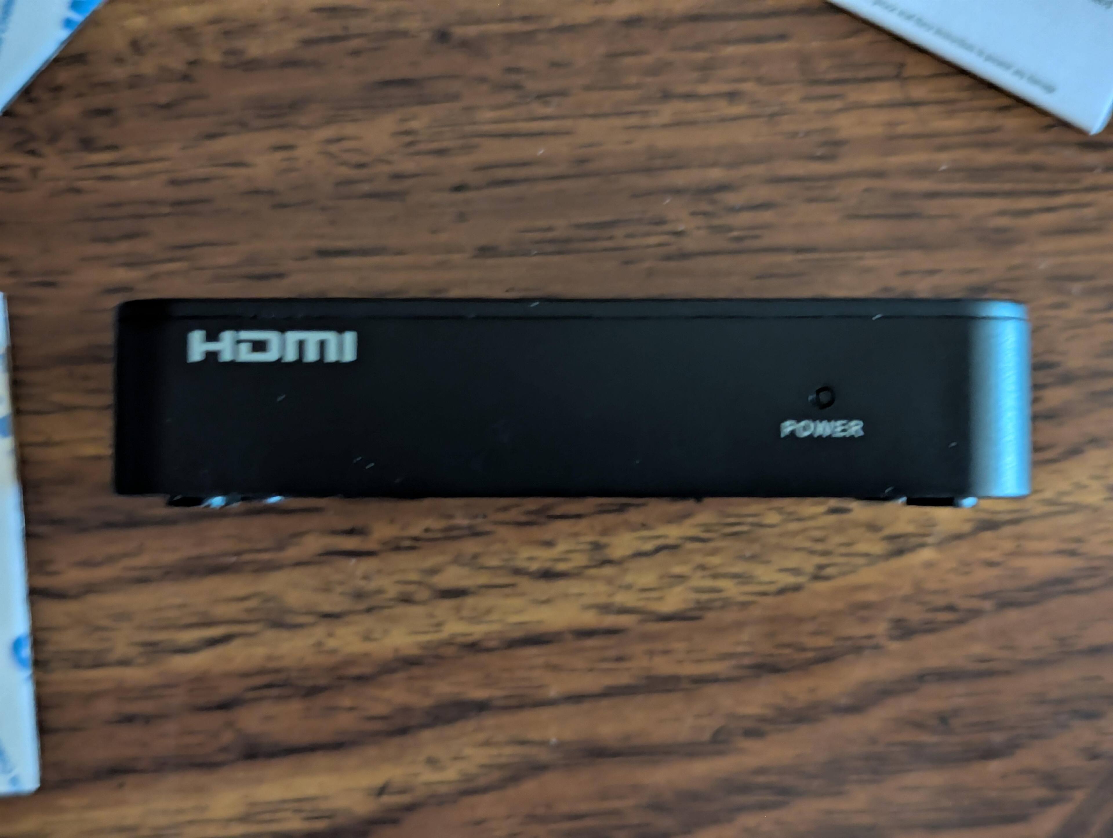 Size of a deck of cards, its the splitter!, click to load a larger version