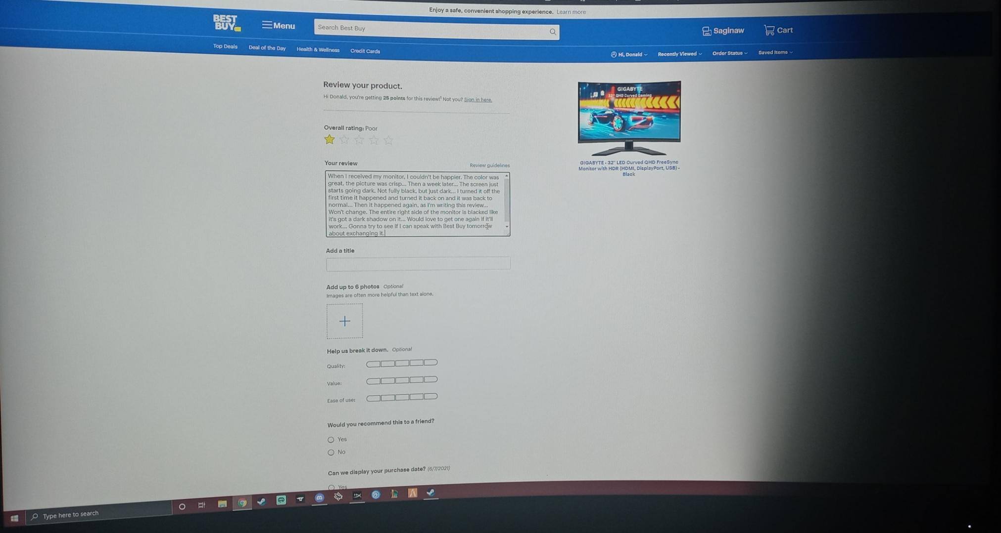 Customer provided image, click to load a larger version