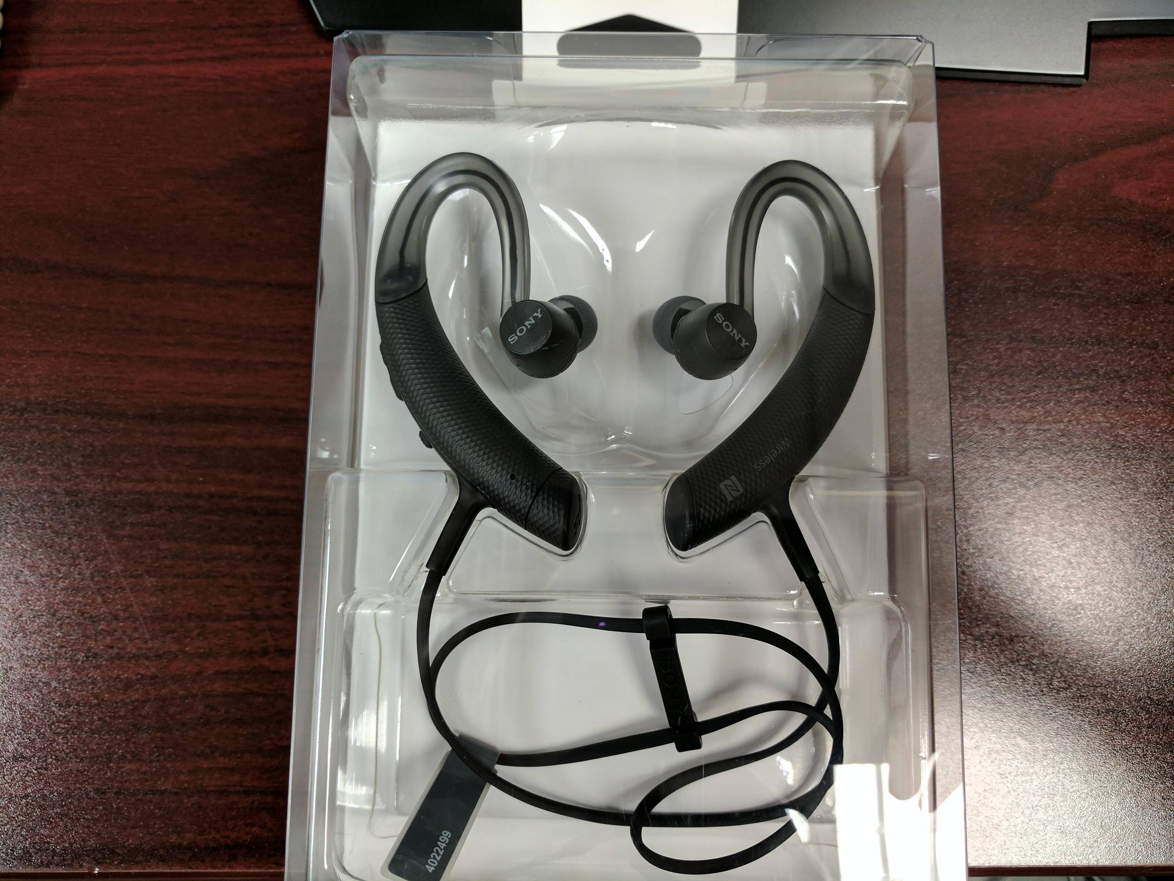 Headset Inside Packaging, click to load a larger version