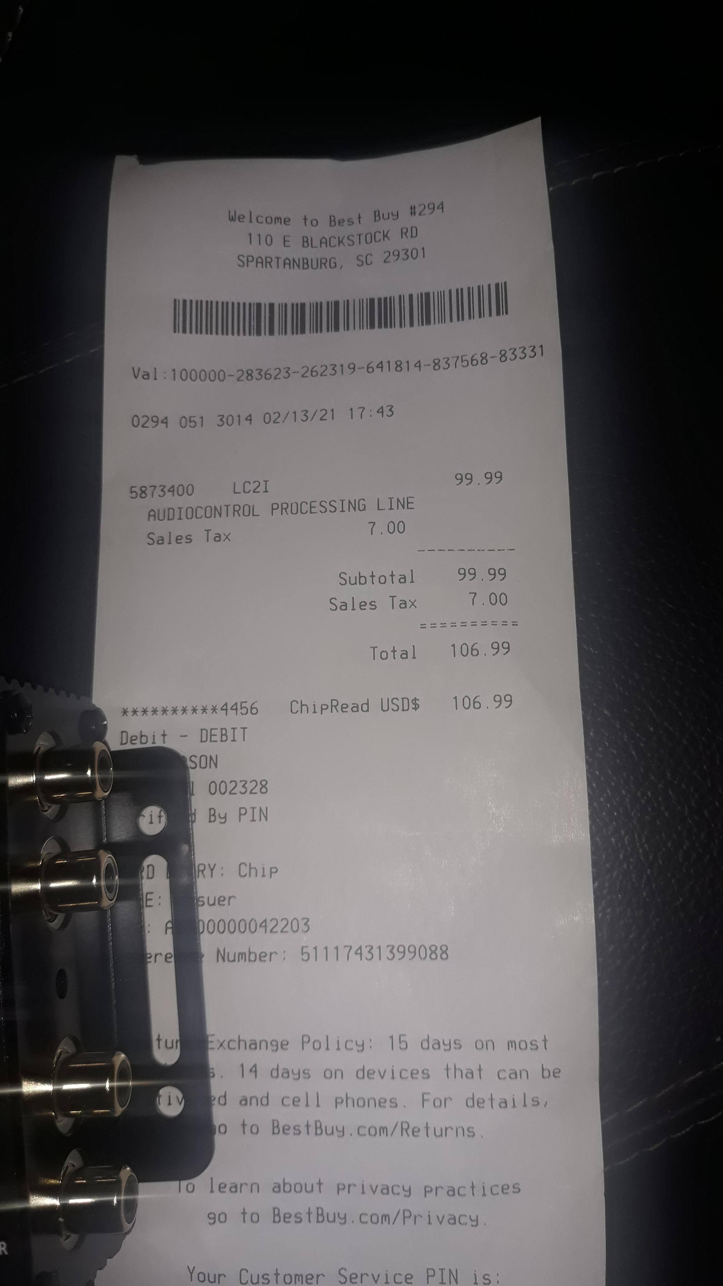 Customer provided image, click to load a larger version