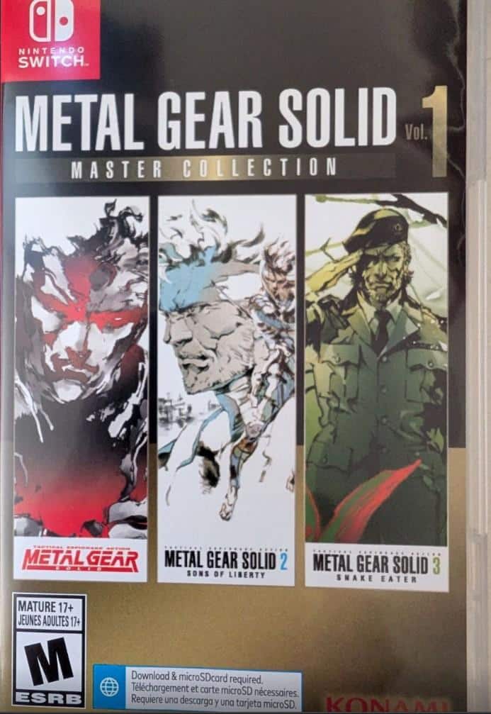 Metal Gear Solid: Master Collection Vol.1 Nintendo Switch - Best Buy