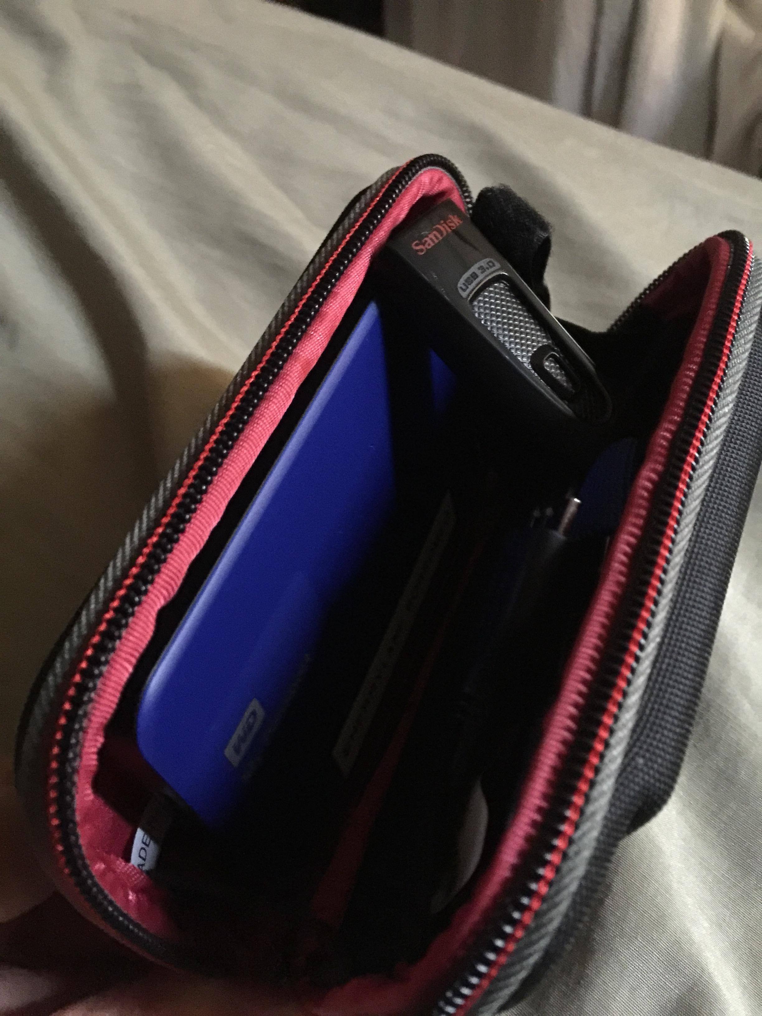 with WD my passport & San disk ultra flash drive, click to load a larger version