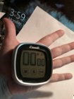 Escali Touch-Screen Digital Timer Orange/White DR3-O - Best Buy