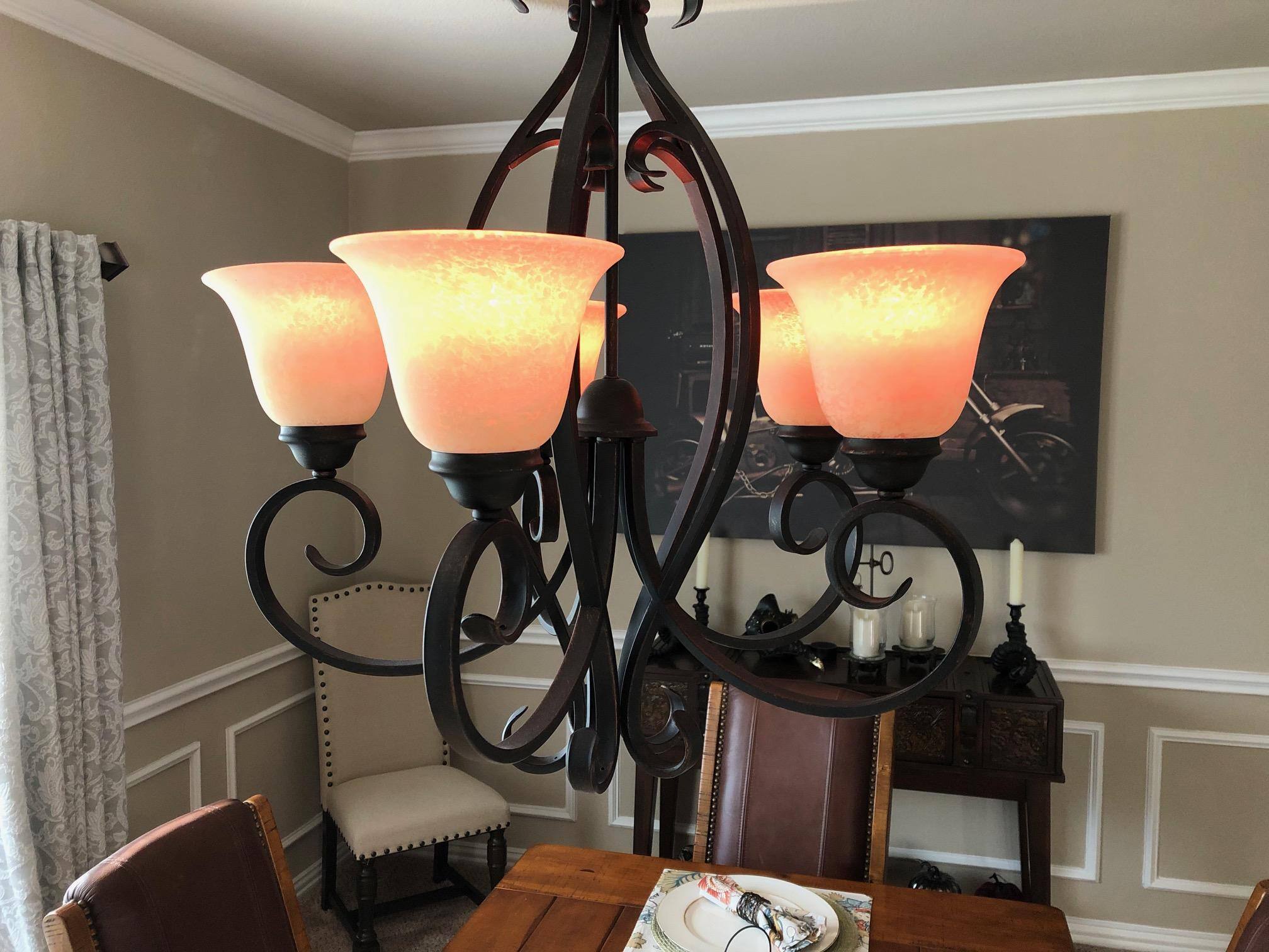 Custom scene - Animated/simulated flickering fire., click to load a larger version