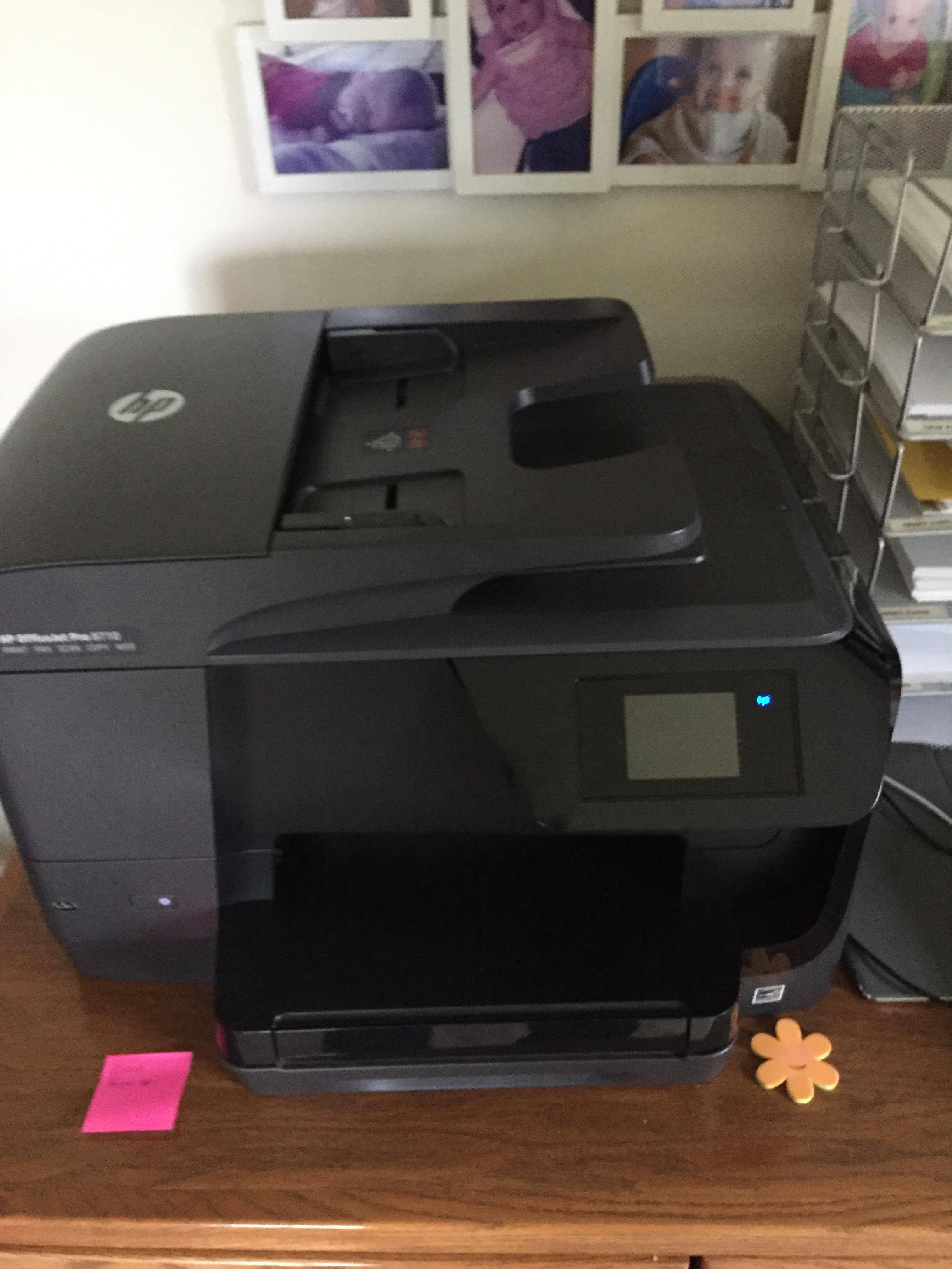 HP Officejet Pro 8710, click to load a larger version