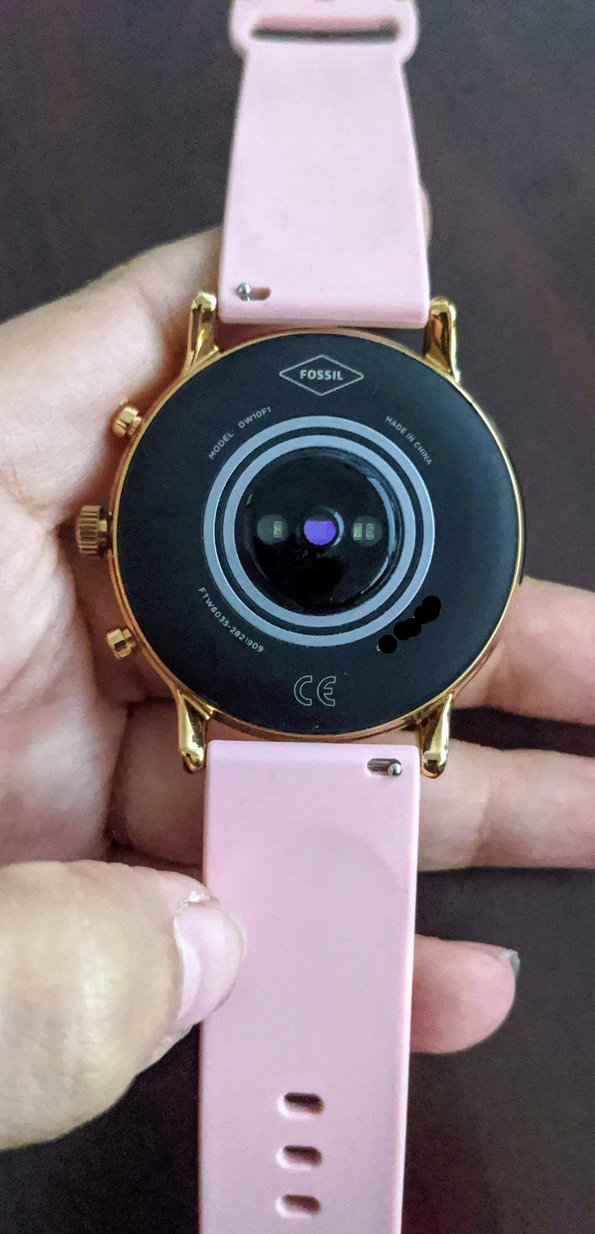 Fossil Gen 5 Smartwatch 44mm Stainless Steel Rose Gold with Rose