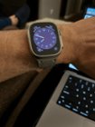 Best Buy: Apple Watch Ultra (GPS + Cellular) 49mm Titanium Case with  Midnight Ocean Band Titanium MQET3LL/A