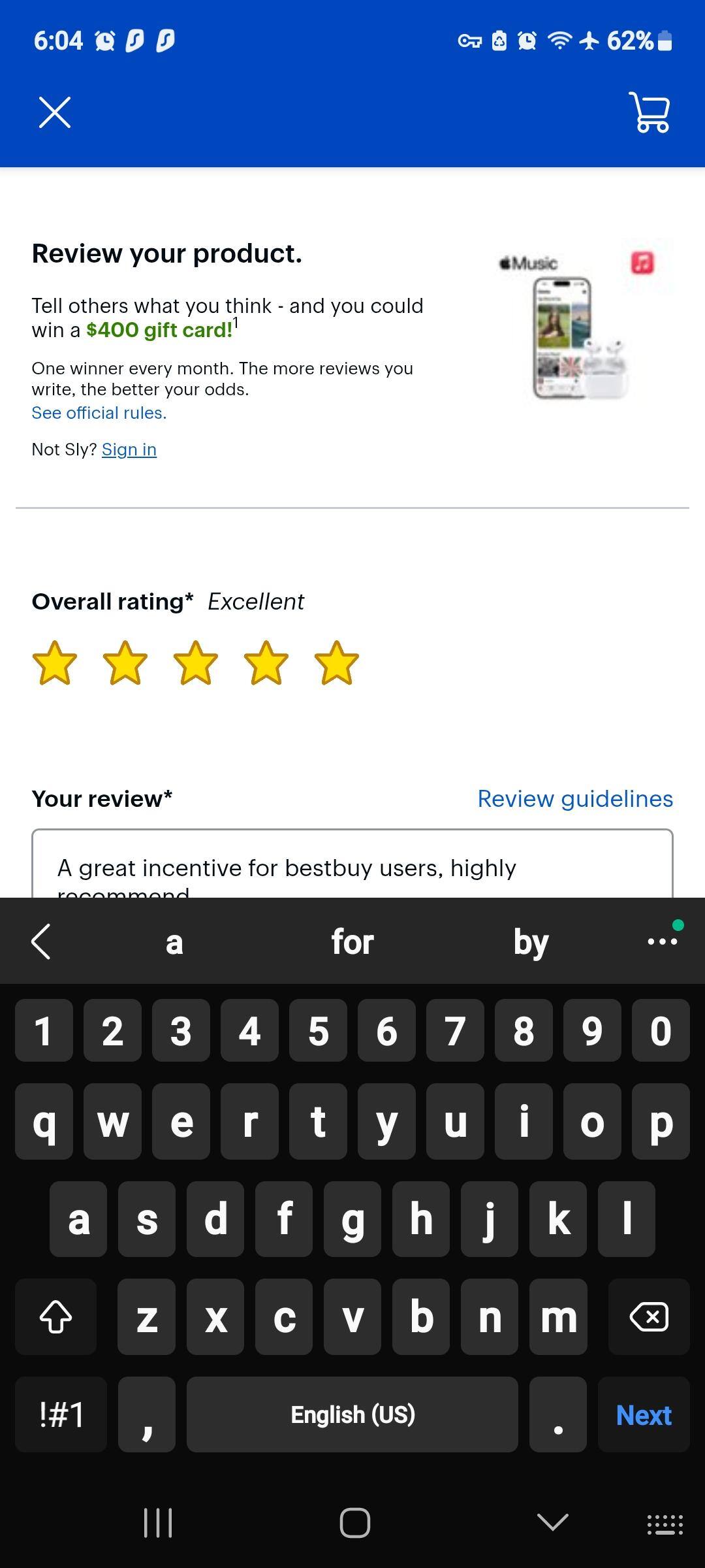 Customer provided, click to load a larger version